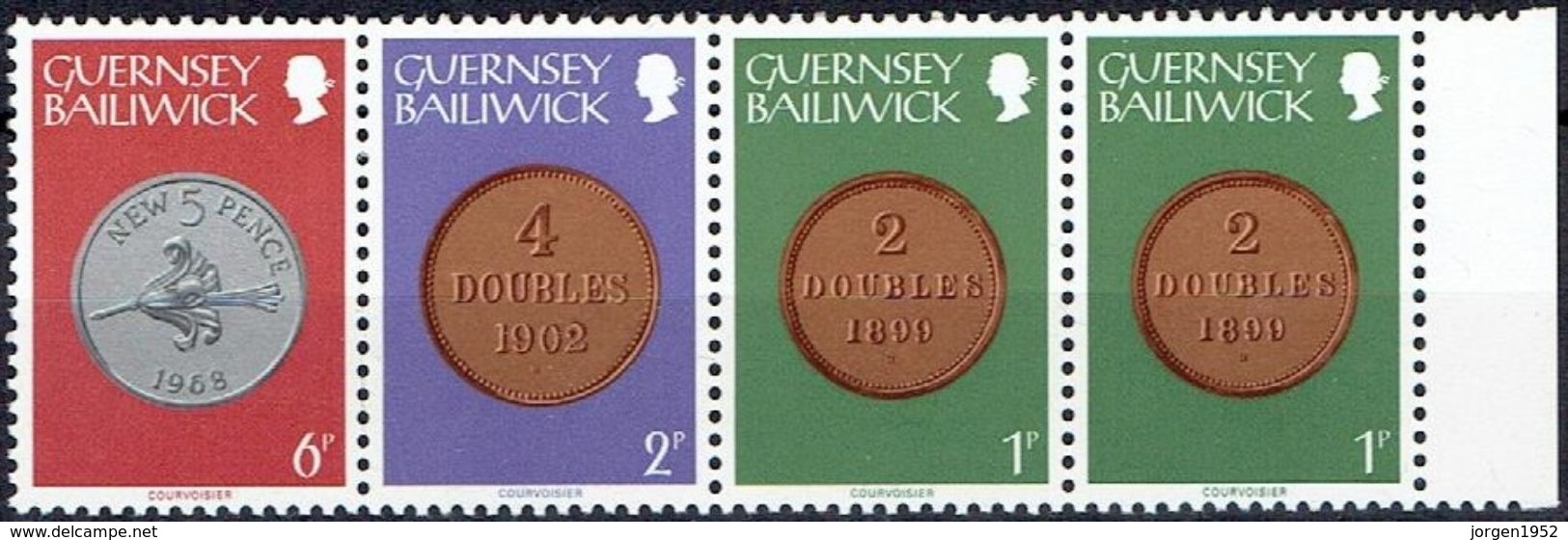 GUERNSEY  #  FROM 1978 STAMPWORLD 167-168+171** - Guernsey