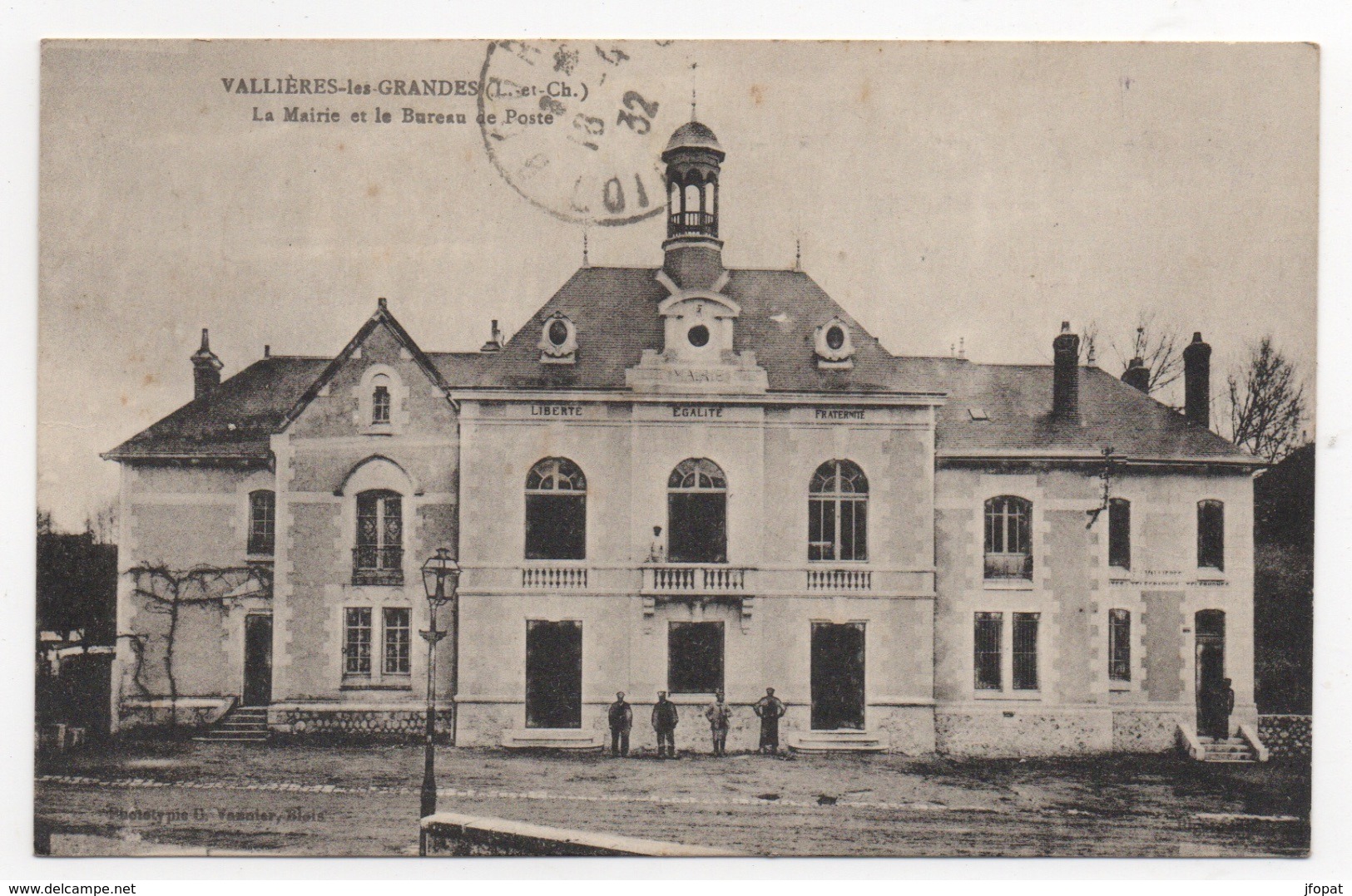 41 LOIR ET CHER - VALLIERES LES GRANDES La Mairie Et Le Bureau De Poste - Other & Unclassified