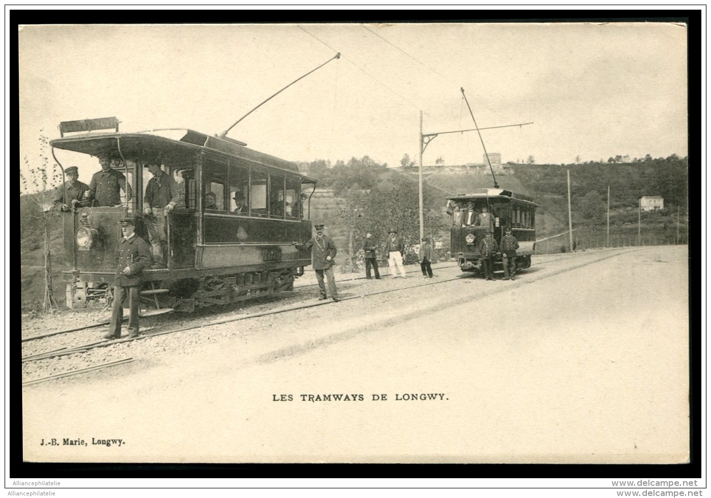 Lot N°9504 FRANCE - CARTE POSTALE - LES TRAMWAYS DE LONGWY - Gros Plan - C.P.A Neuve - TB - Longwy