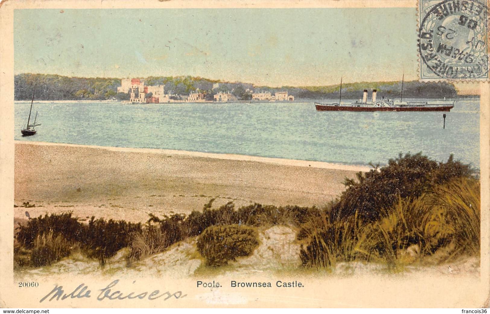 Angleterre - Dorset - Poole - Brownsea Castle - Château 1905 - Autres & Non Classés