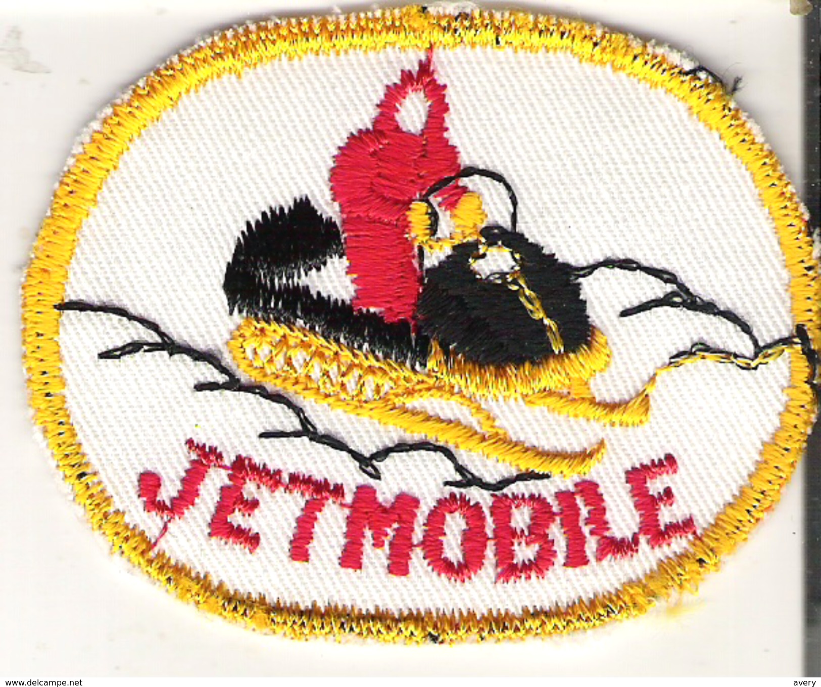 Jetmobile Patch Badge 7.5 Cm X 6 Cm   3" X 2.4" - Wintersport