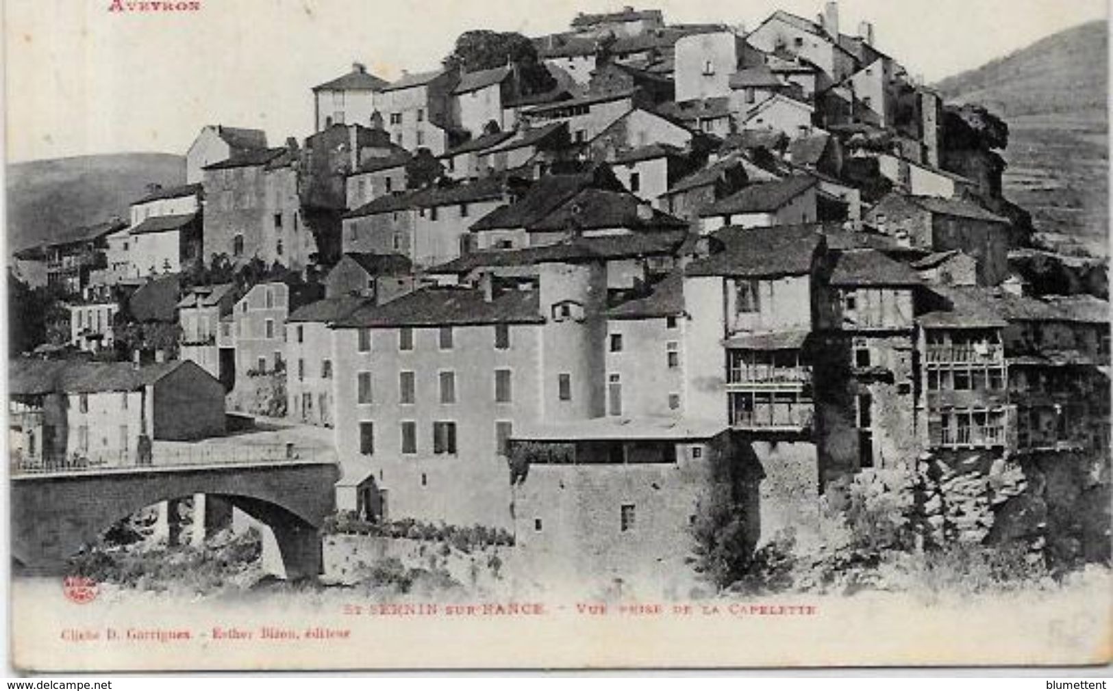 CPA Aveyron Circulé Saint Cernin - Sonstige & Ohne Zuordnung