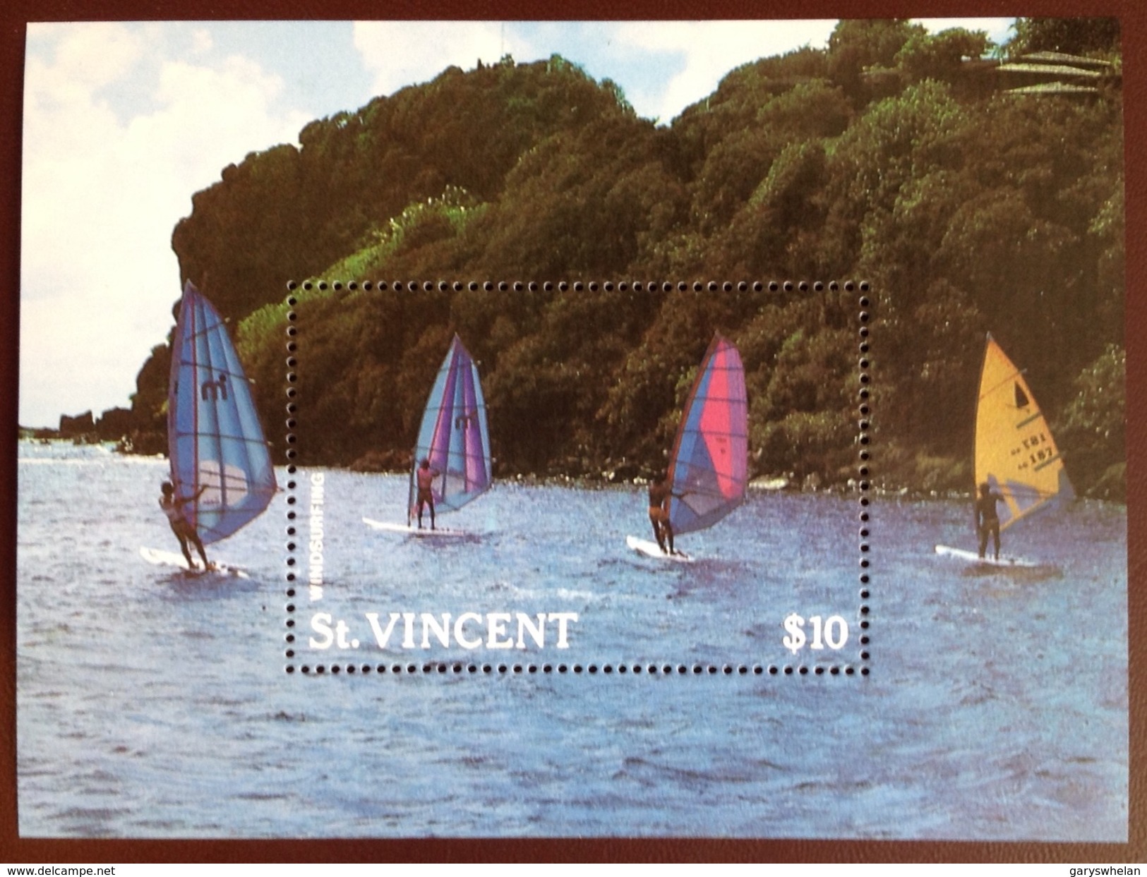 St Vincent 1988 Sailing Yachts Minisheet MNH - St.Vincent (1979-...)