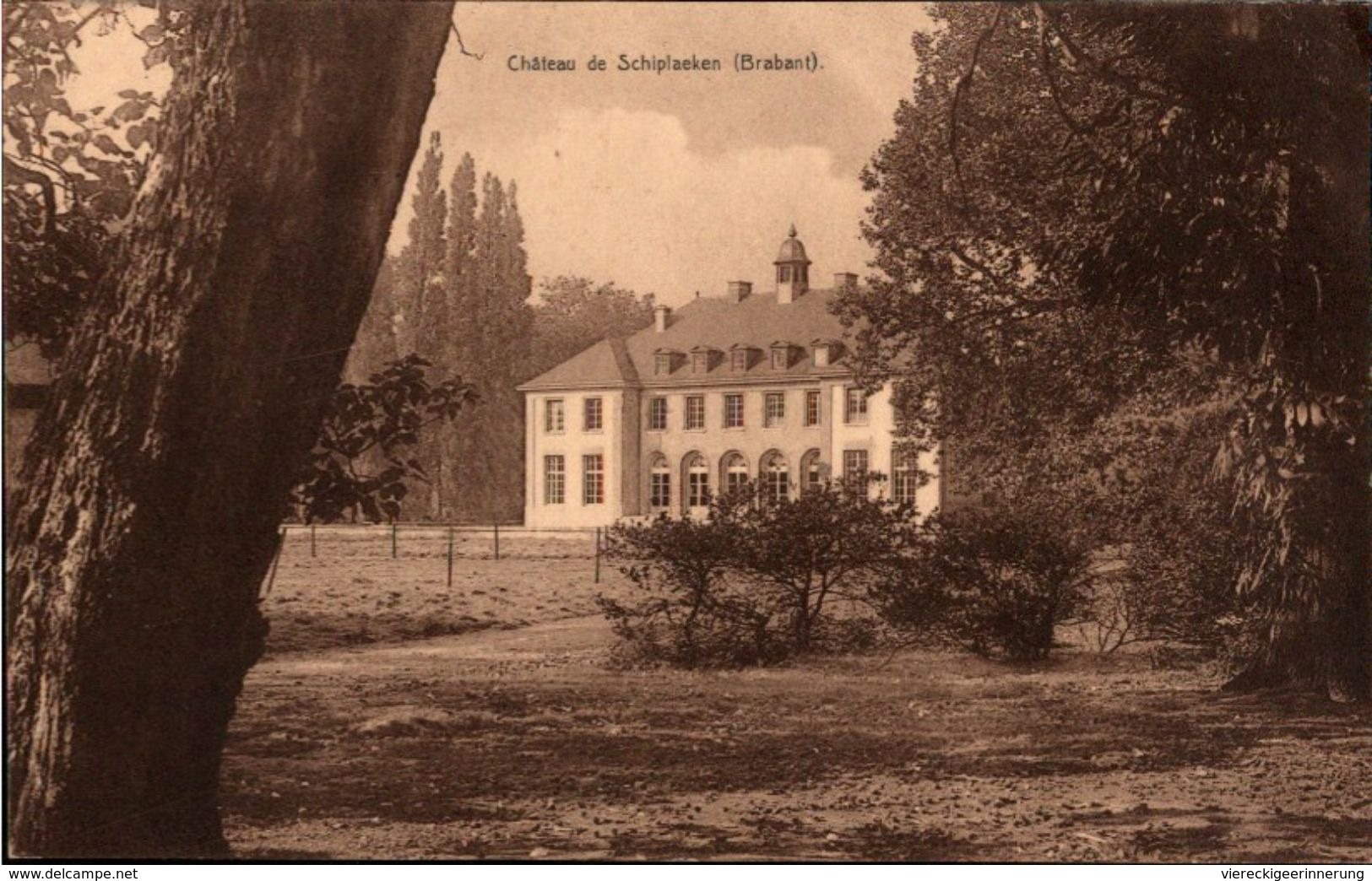 ! Lot of 8 postcards Chateau de Schiplaeken, Brabant, Belgien, Belgium, Adel, royalty, Schloß, Autographs