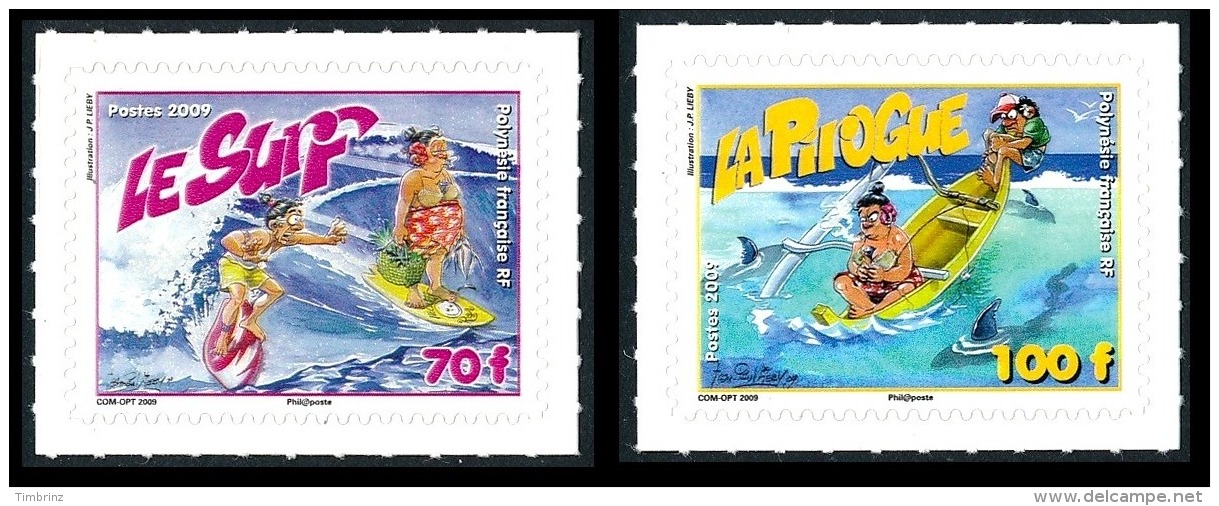 POLYNESIE Année complète 2009 + BF - Yv. 862 à 897 + BF 35 **  - 39 timbres ** MNH  ..Réf.POL23244