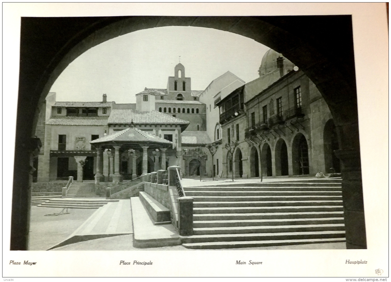 SUPERBE ALBUM 40 PHOTOS G.F. EXPOSITION INTERNATIONALE BARCELONE 1929- TRES BON ÉTAT- 15 SCANS