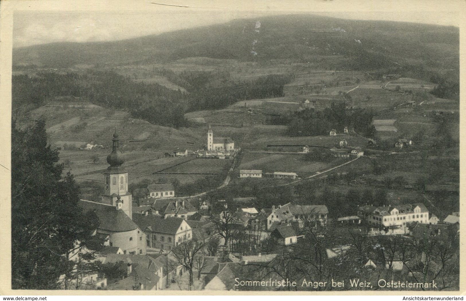 Sommerfrische Anger Bei Weiz 1951 (002406) - Anger