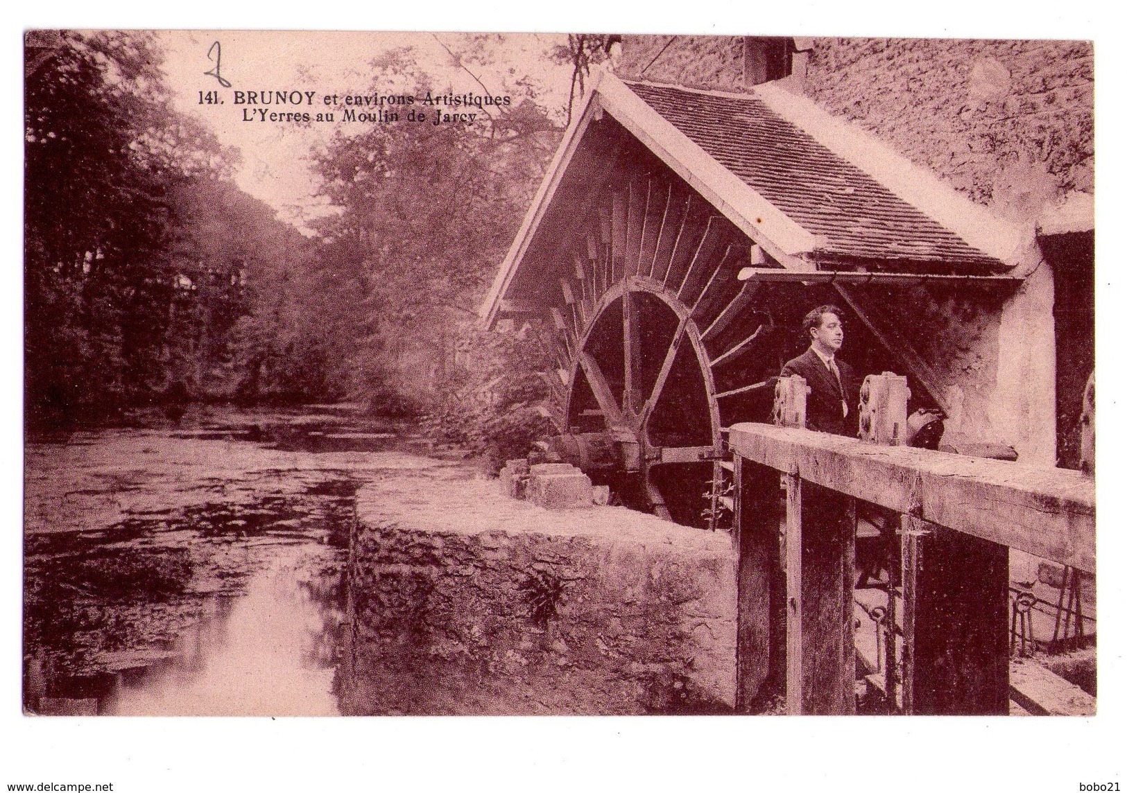 D001 - Brunoy Et Ses Environs  ( S&O ) L'Yerres Au Moulin De Jarcy . N°141 - Brunoy