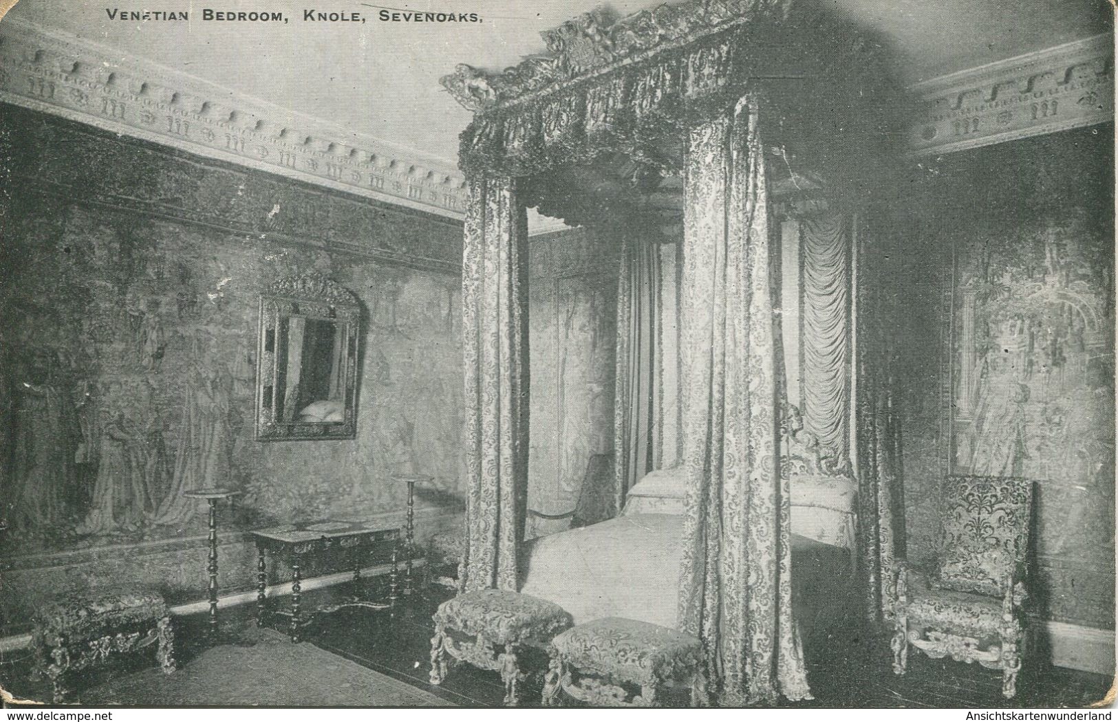 Venetian Bedroom, Knole, Sevenoaks (002420) - Sonstige & Ohne Zuordnung