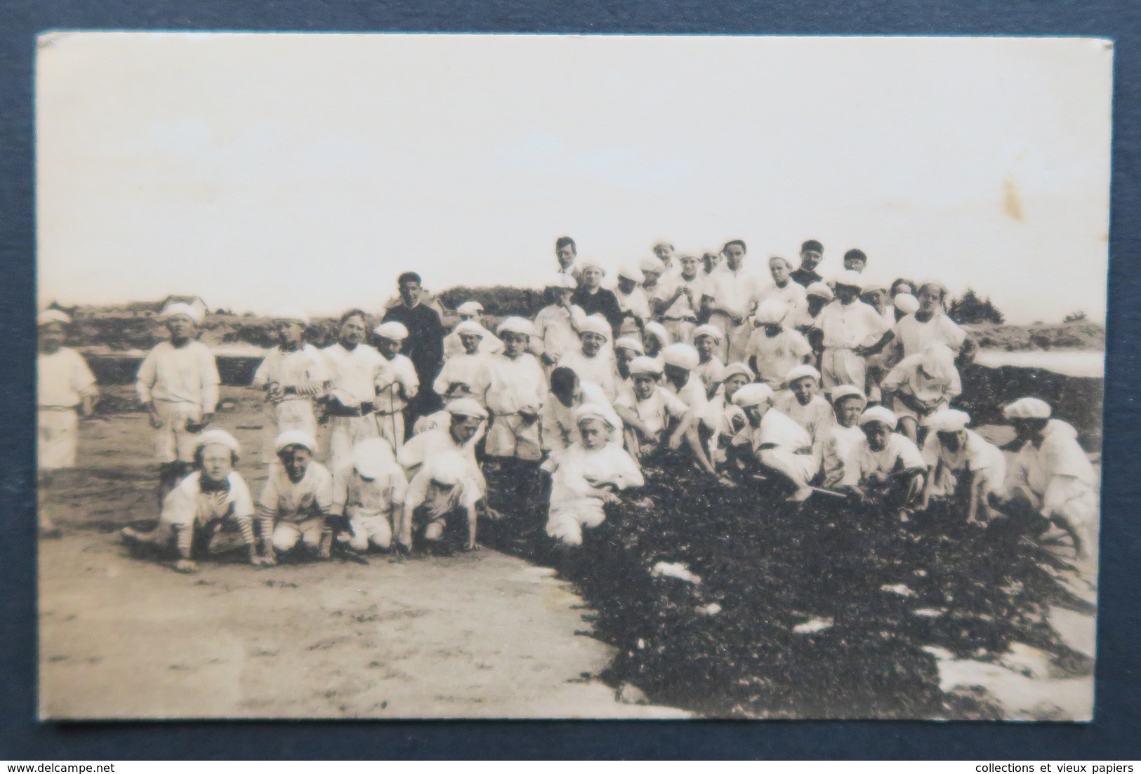 CPA THARON-PLAGE - Sur Les Bords Du Tharon 1923 - Tharon-Plage