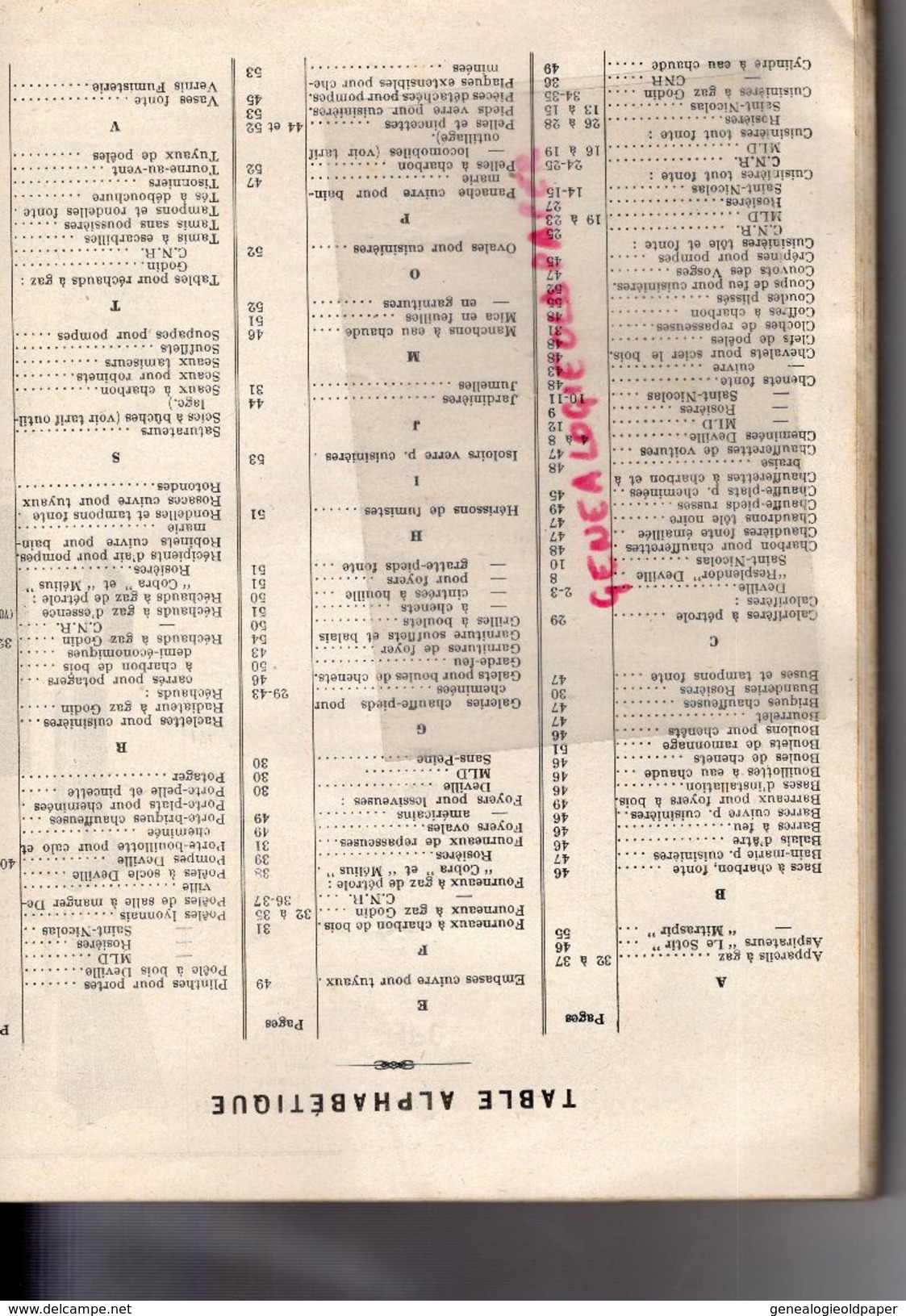 75- PARIS- RARE CATALOGUE ELCE-LAURENCE FRERES- 4 AV. RICHERAND- CHAUFFAGE-FONTE FUNERAIRE-GAZ-MARTY NASSES VILLEFRANCHE