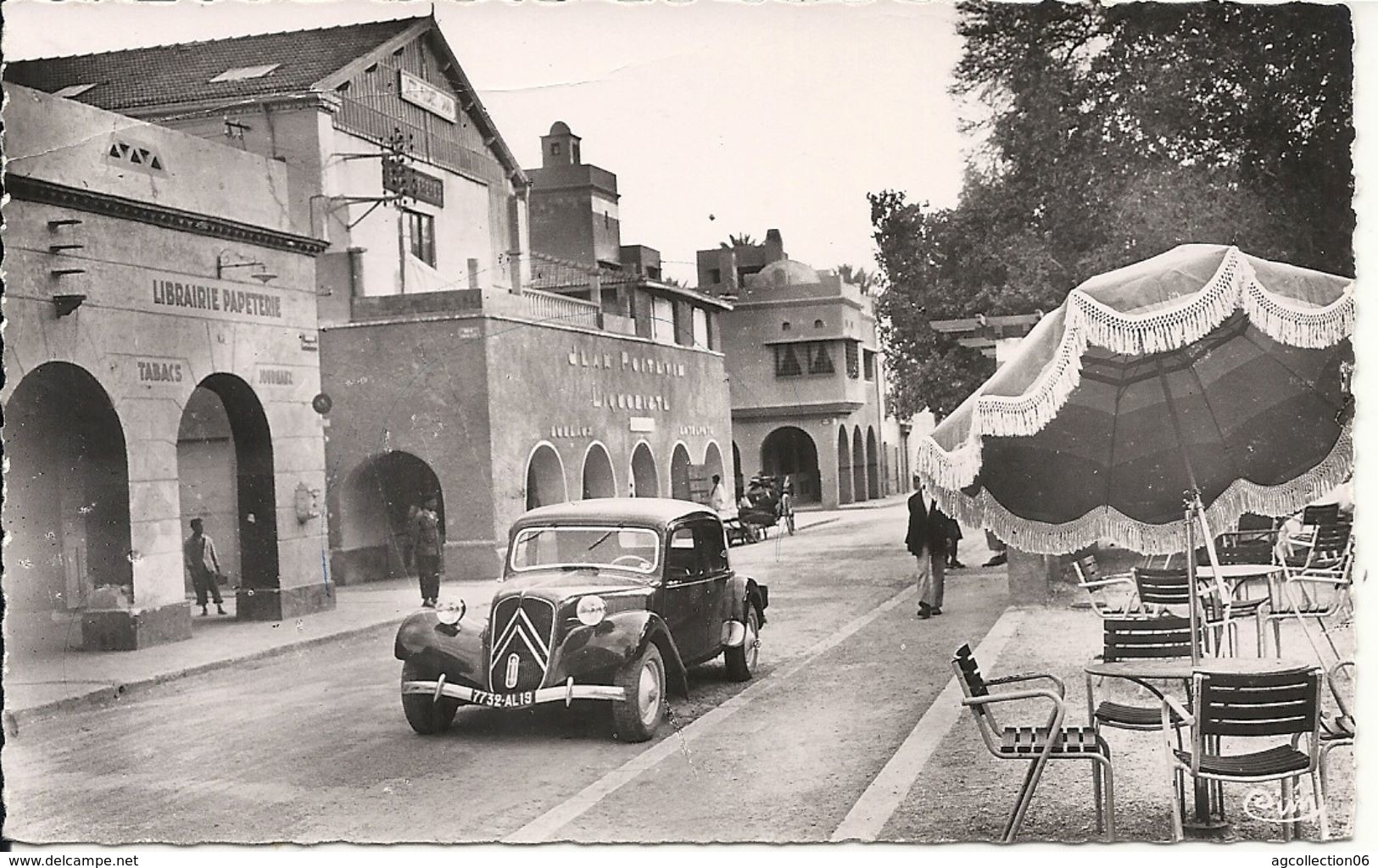 TRACTION CITROEN. BISKRA. AVENUE CARDINAL LAVIGERIE - PKW