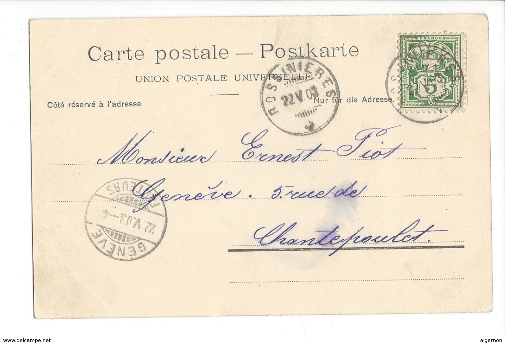 18502 - Rossinières Et Dent De Corjeon - Rossinière