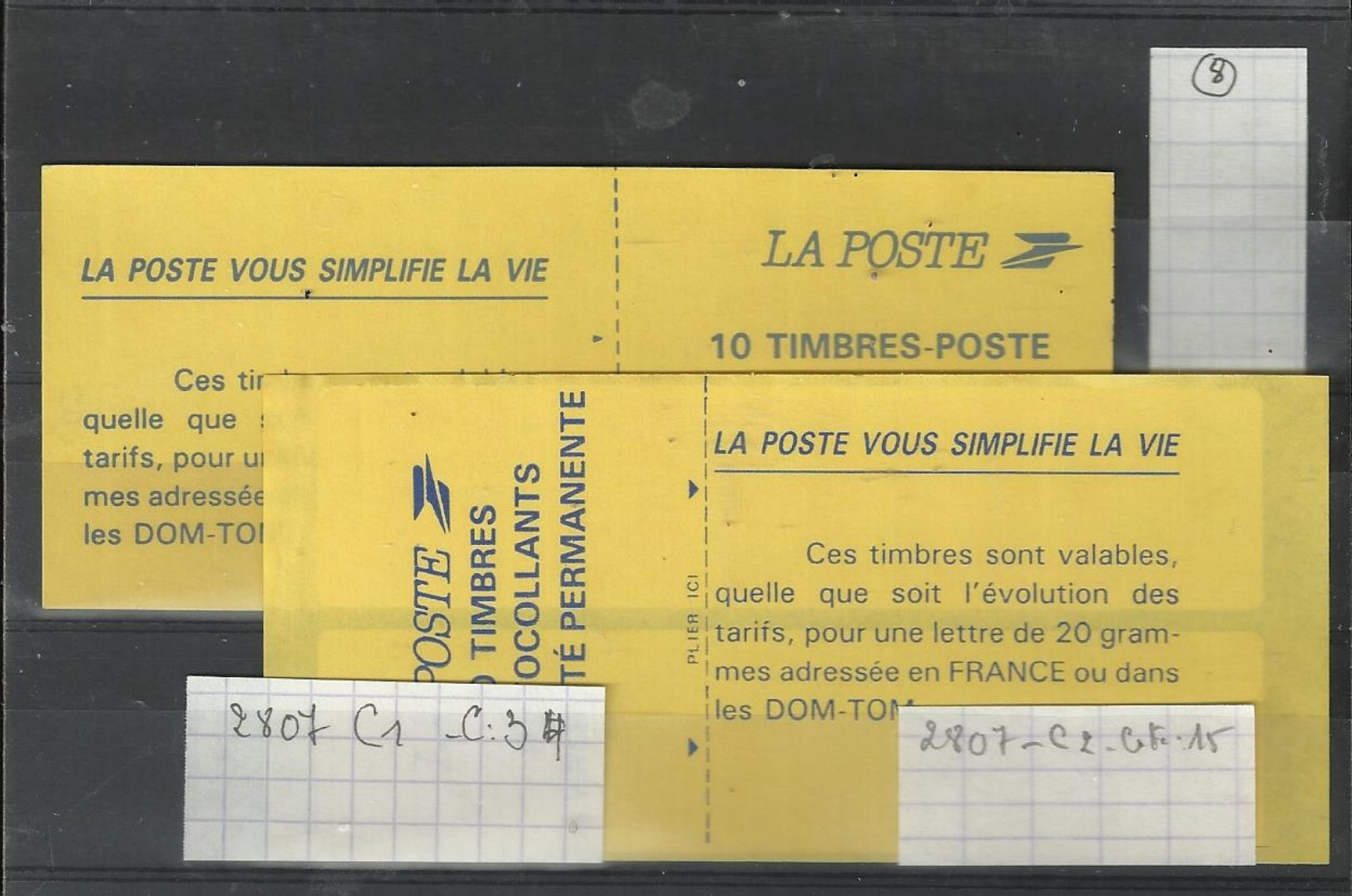 Carnets Usage Courant Lot 8 - Other & Unclassified