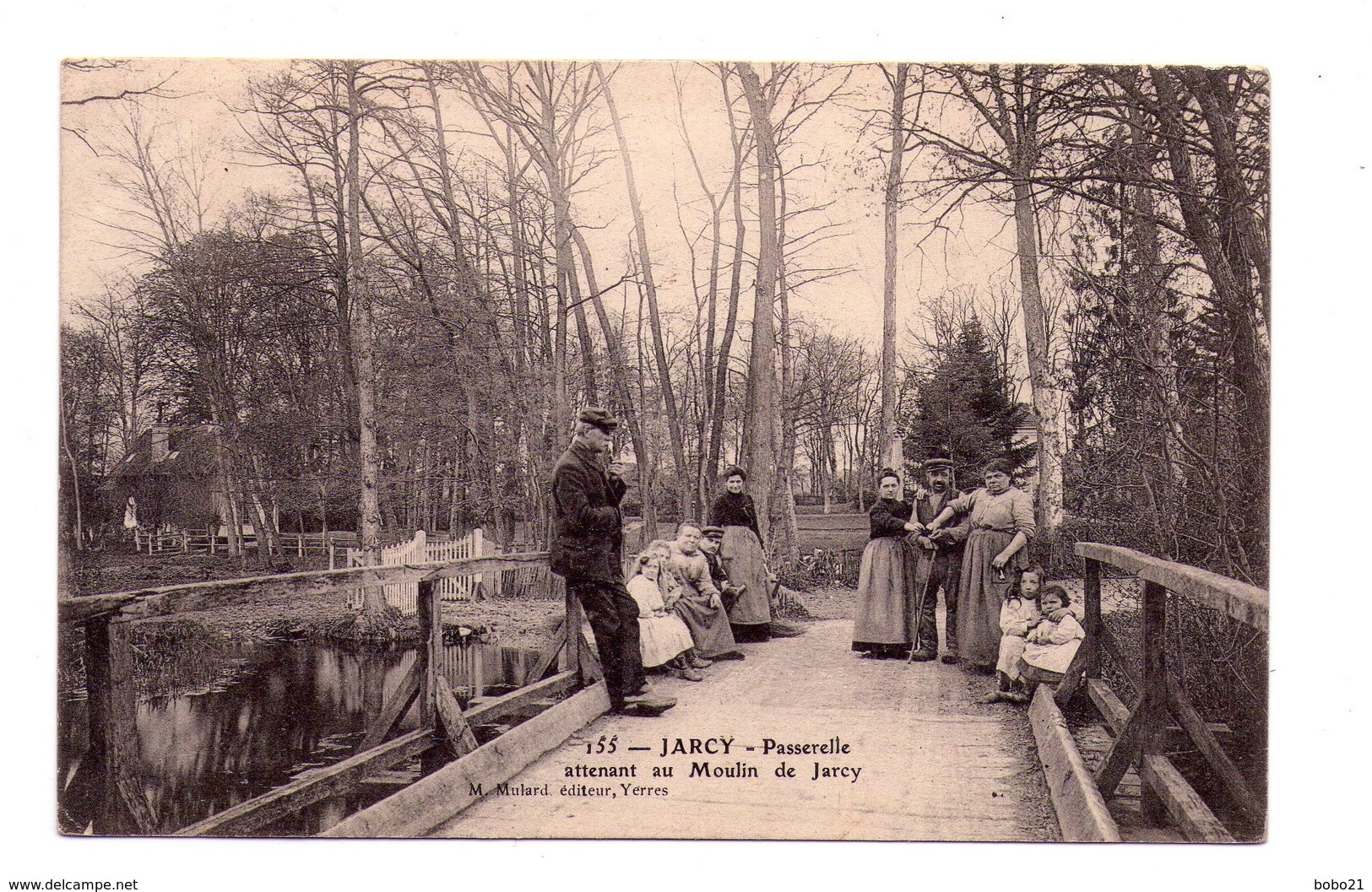 D004 -Jarcy ( S1O ) - Passerelle Attenant Au Jardin De Jarcy - M.Mulard édit. à Yerres - N°155 - - Autres & Non Classés