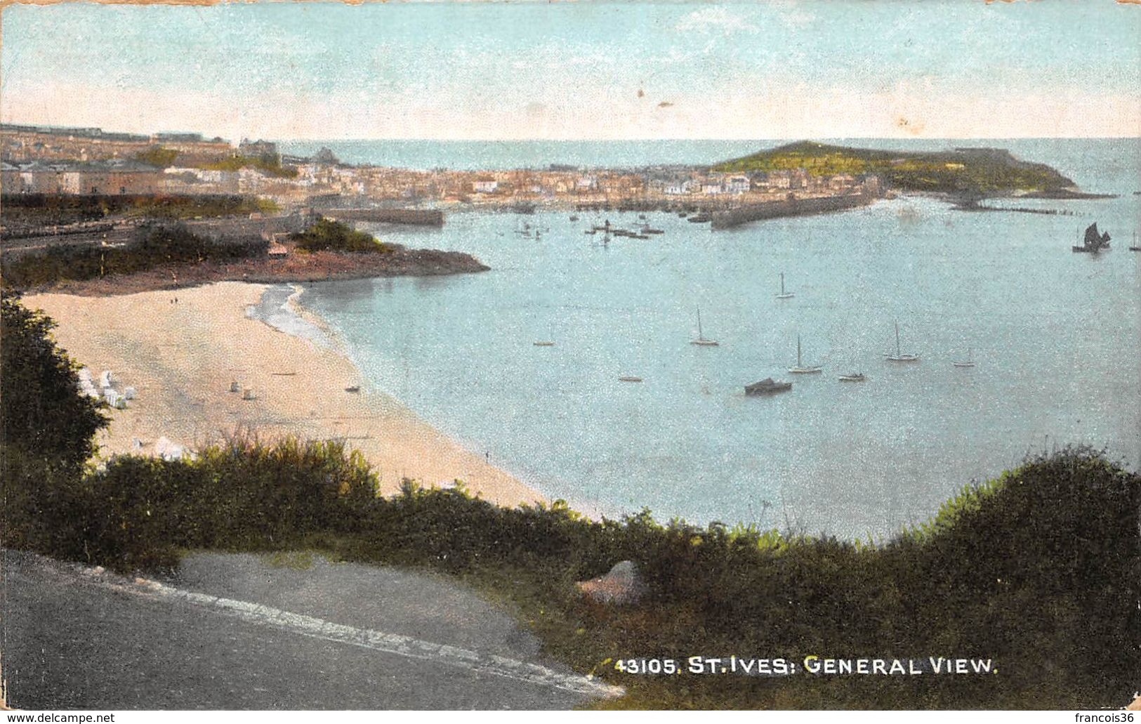 Angleterre - Cornwall - St Ives - General View - Vue Principale Générale - St.Ives