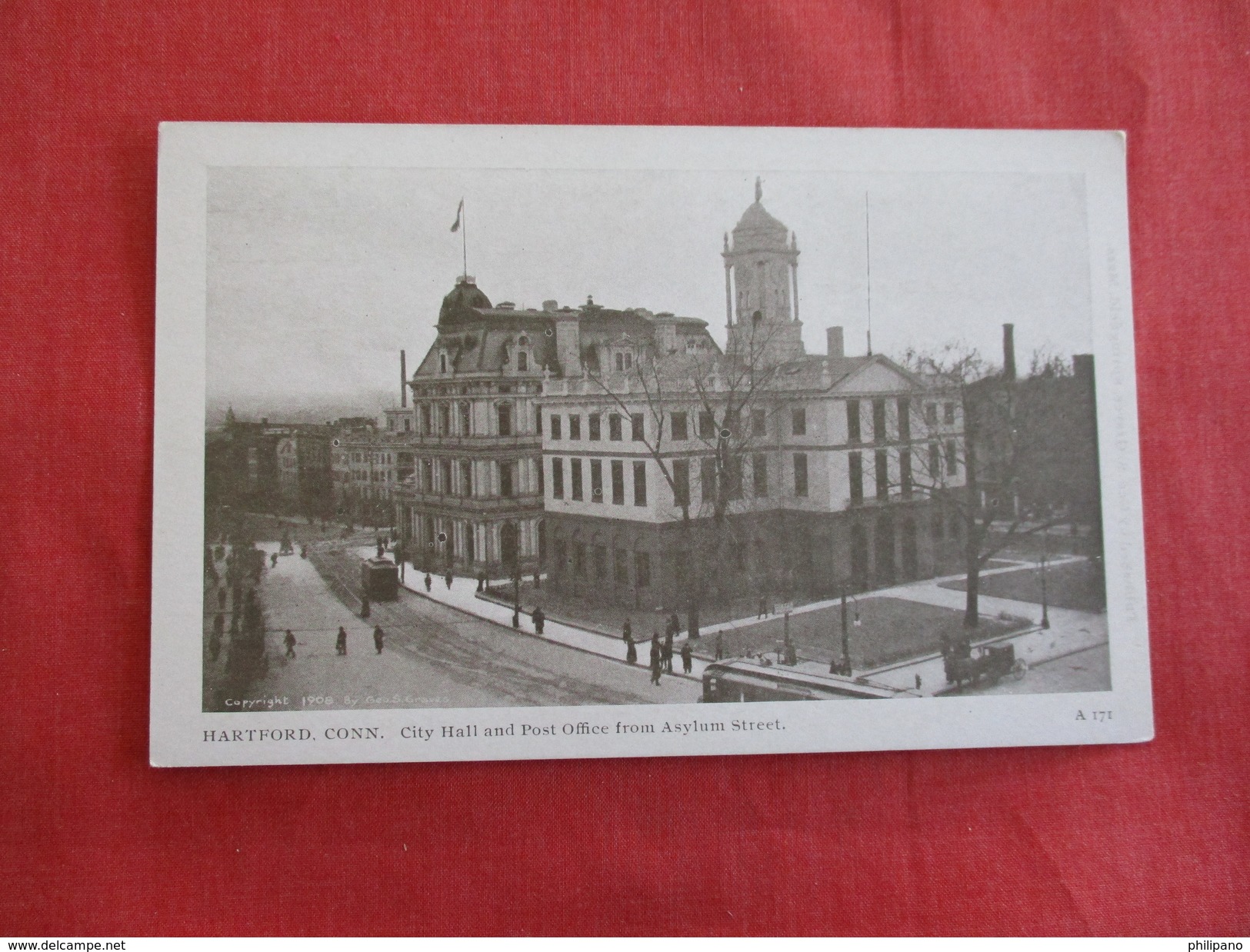 City Hall & Post Office Connecticut > Hartford>   -ref 2756 - Hartford