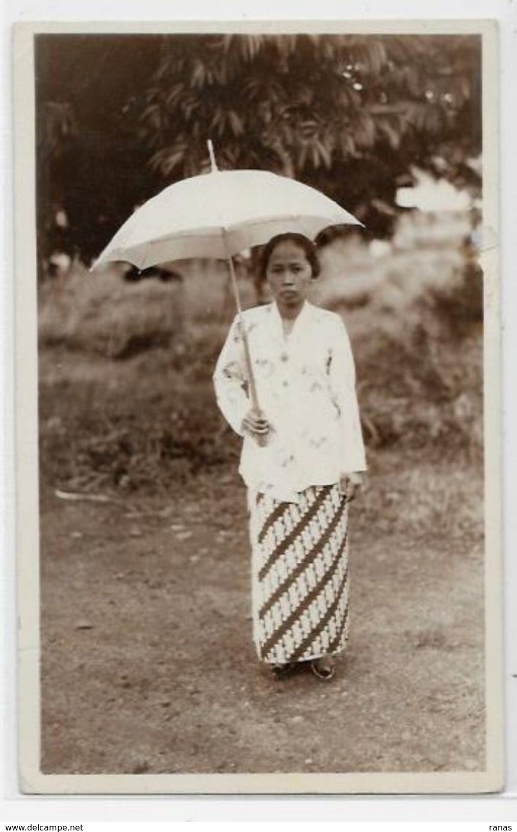 CPA Indonésie Asie Indonésia Inde Hollandaise Non Circulé Carte Photo Types - Indonesien