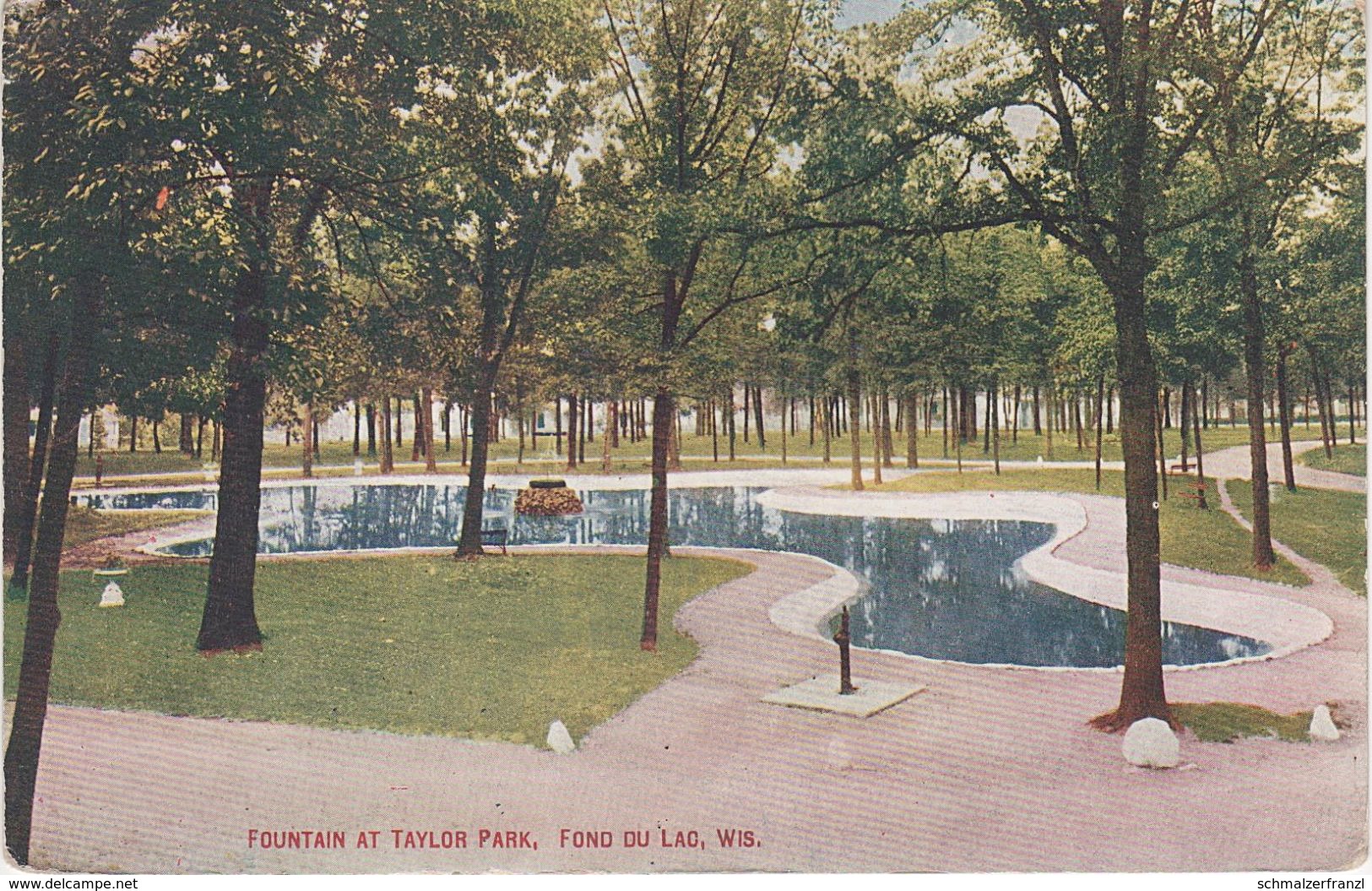 AK Fond Du Lac Fountain At Taylor Park A Oshkosh Appleton Sheboygan Rosendale Wisconsin WI United States USA - Oshkosh