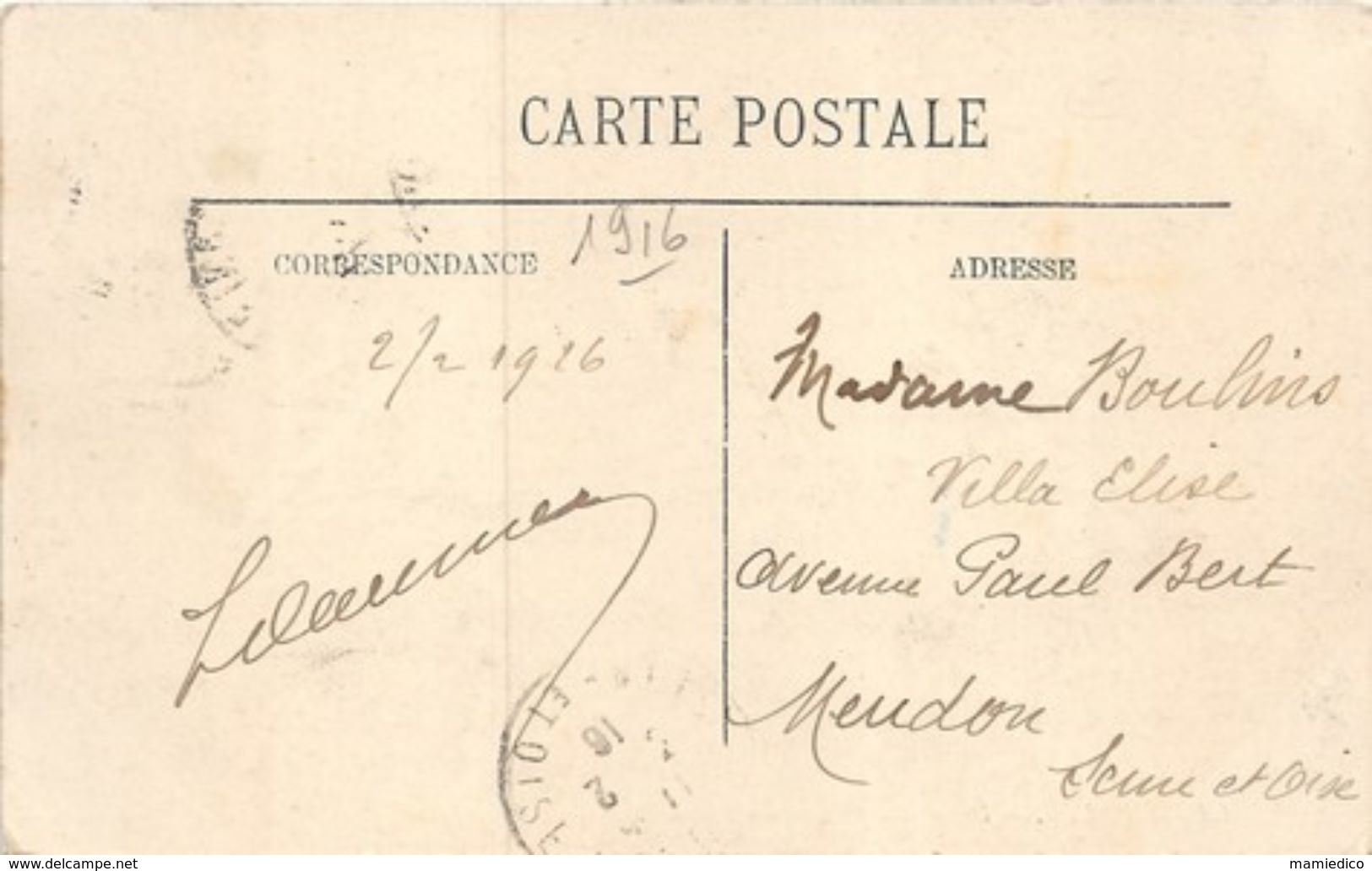 1916 LA ROCHELLE: Départ Des Forçats Pour L'île De Ré. Très Beau Plan Et Très Bon état. - Bagne & Bagnards