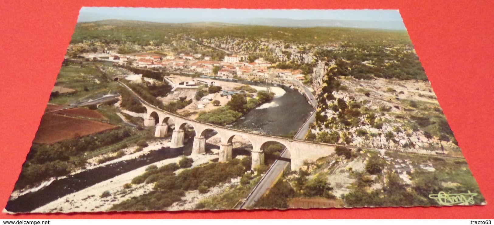 CARTE POSTALE ARDECHE : VOGUE , VUE GENERALE ,  ETAT VOIR PHOTO  . POUR TOUT RENSEIGNEMENT ME CONTACTER. REGARDEZ MES AU - Autres & Non Classés