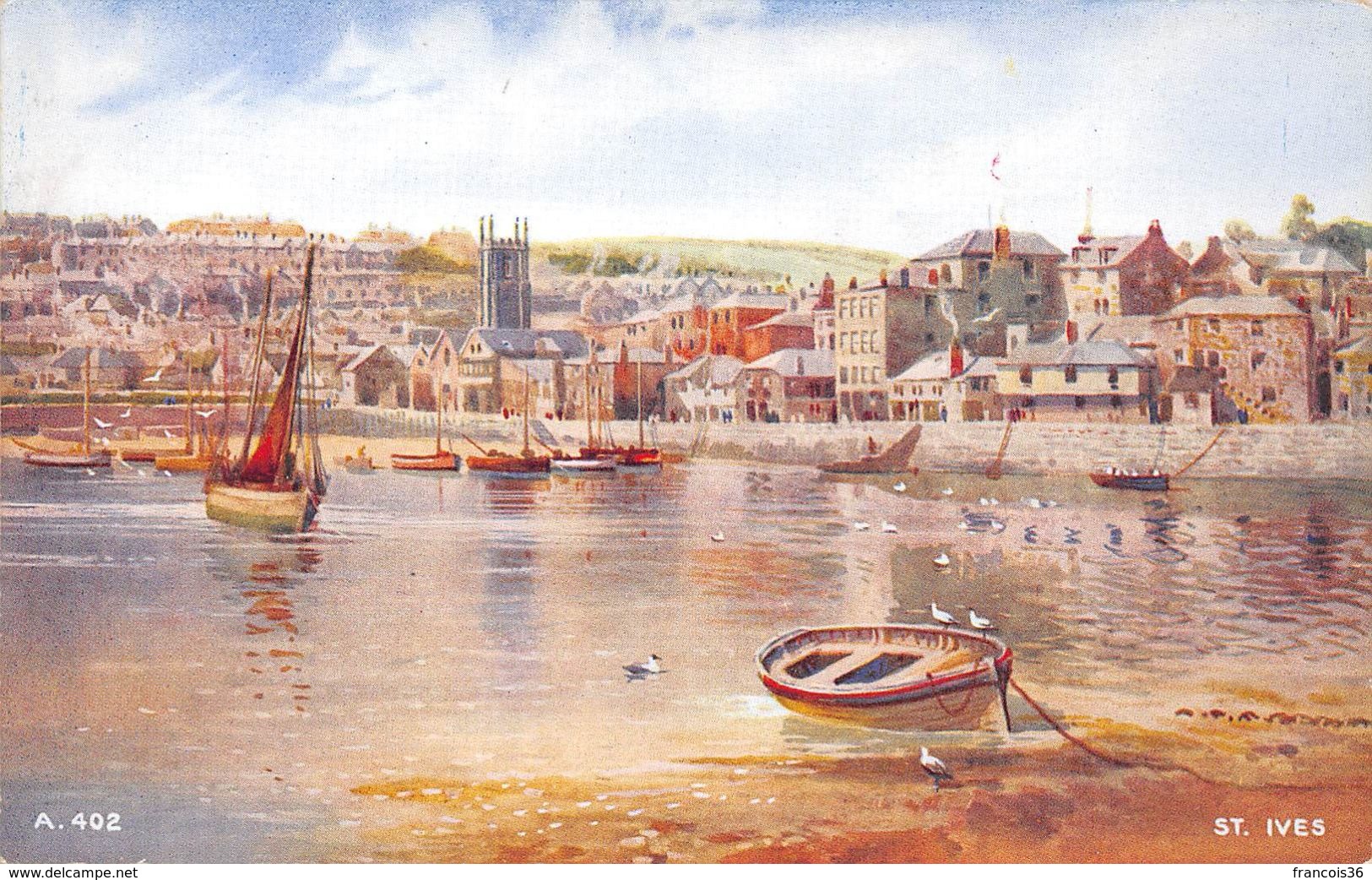 Angleterre - Cornwall - St Ives - View - Vue - St.Ives