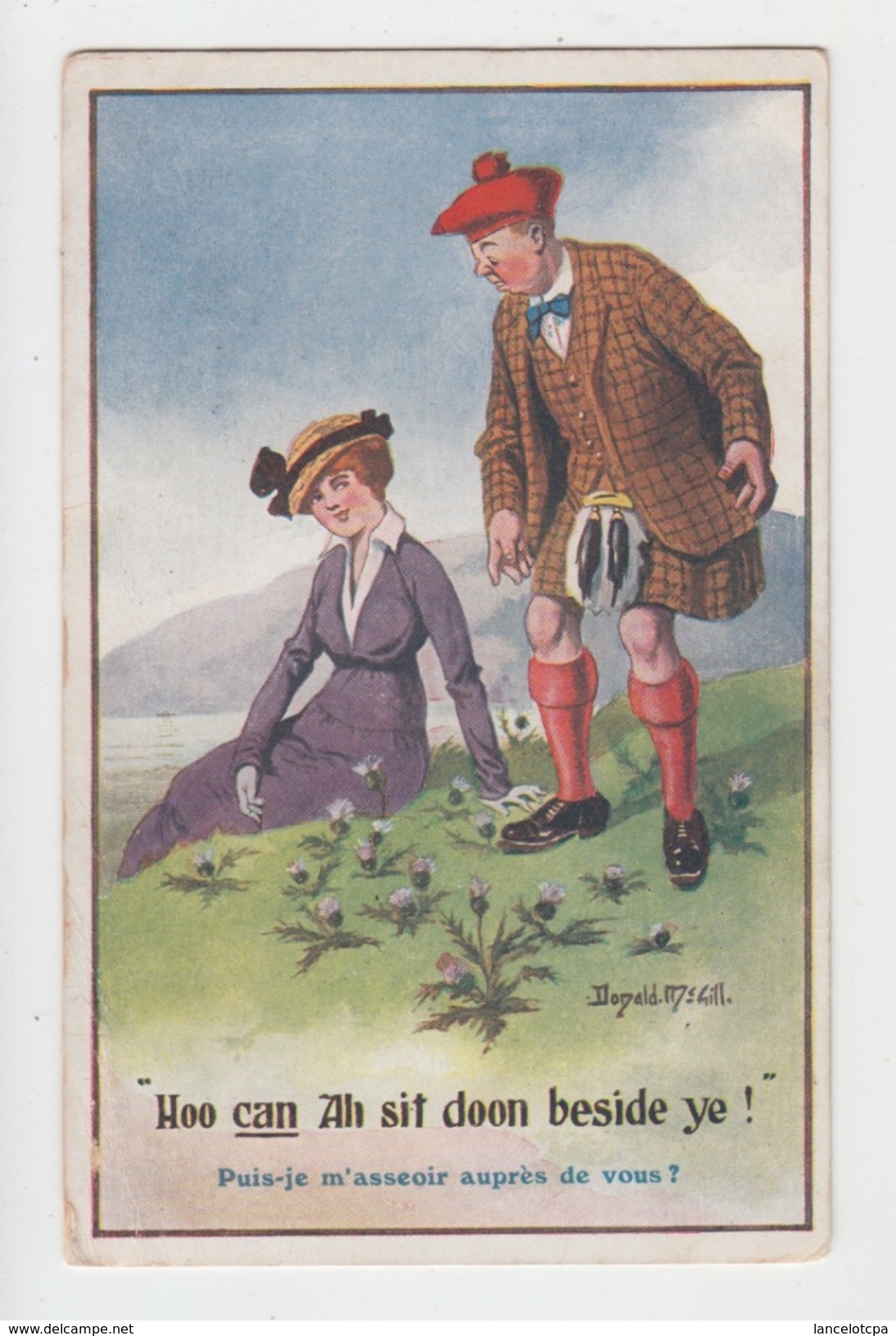 ILLUSTRATION DONALD MC GILL / HOO CAN AH SIT DOON BESIDE YE ! - Mc Gill, Donald