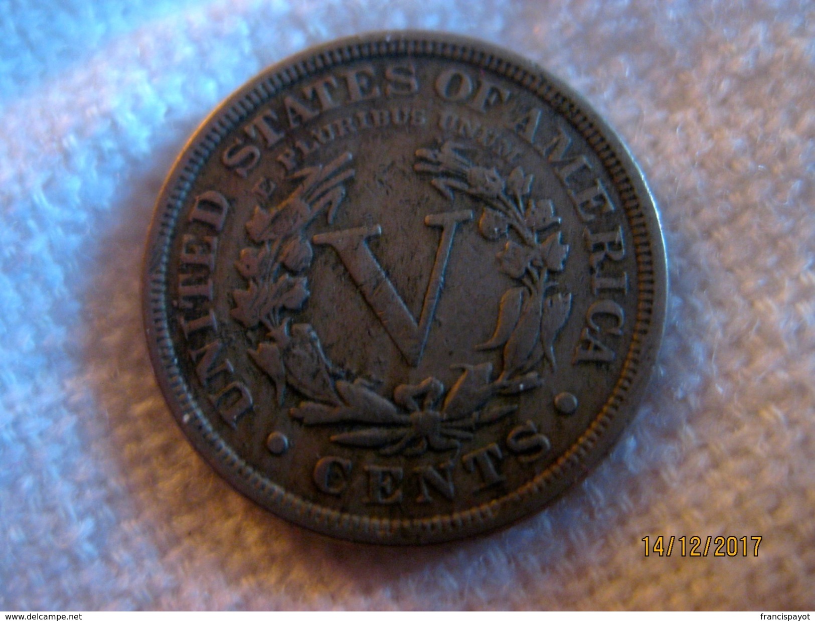 USA: 5 Cents 1912 "V Nickel" - 1883-1913: Liberty