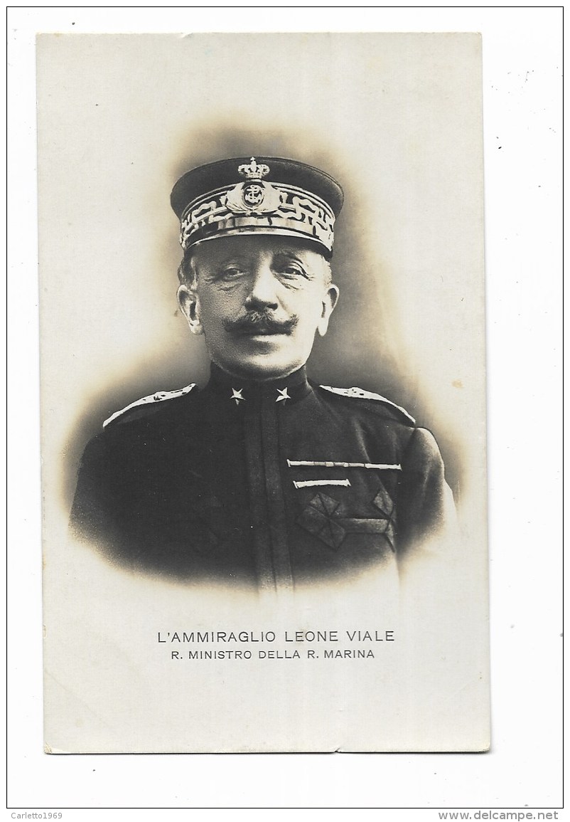 L'AMMIRAGLIO LEONE VIALE R.MINISTRO DELLA R.MARINA - NV FP - Personnages