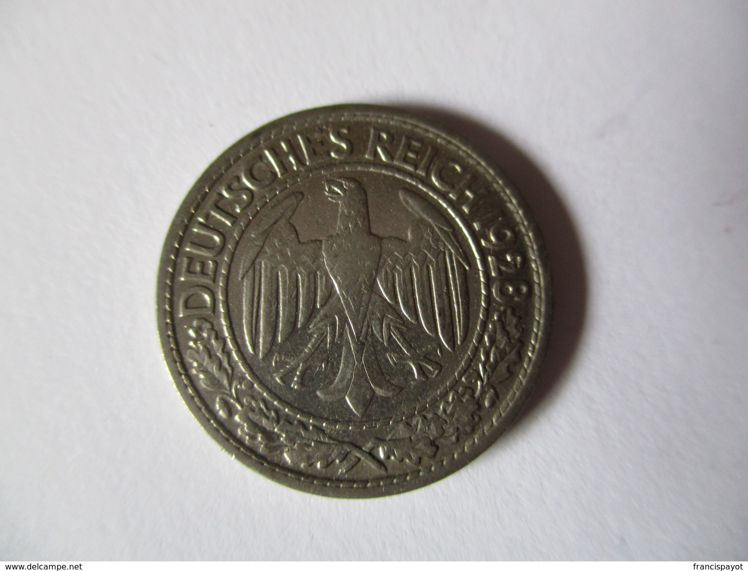 Germany: 50 Pfennig 1928 A - 50 Rentenpfennig & 50 Reichspfennig