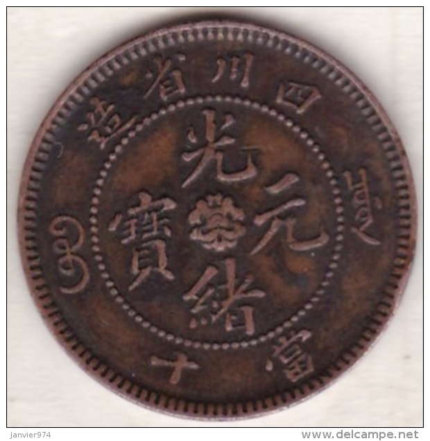 SZECHUAN PROVINCE, 10 Cash ND (1903-05) - Chine