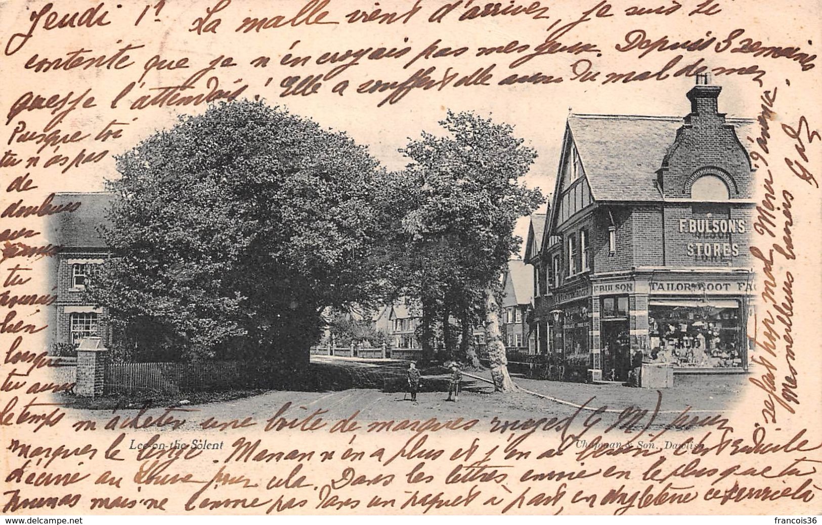 Angleterre - Lee On The Solent 1903 - Autres & Non Classés