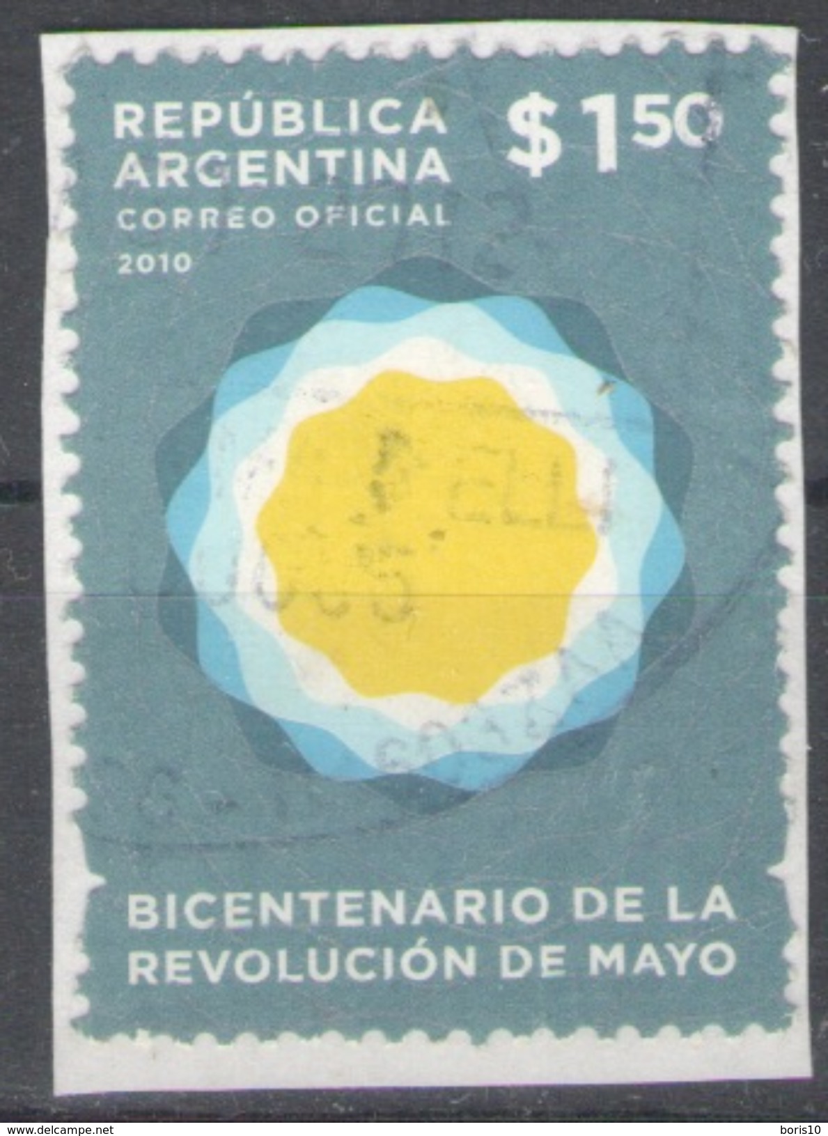 Argentina Used 2010 The 200th Anniversary Of The May Revolution - Gebraucht