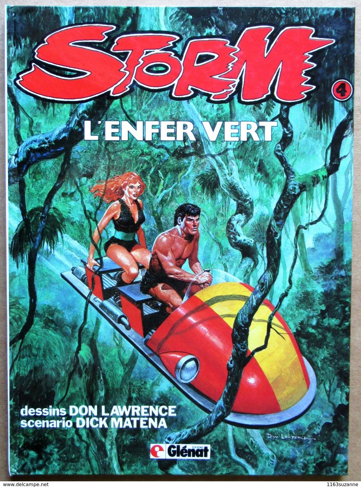 EO Glénat (1982) > DON LAWRENCE & Dick MATENA : STORM #4 - L'enfer Vert - Autres & Non Classés