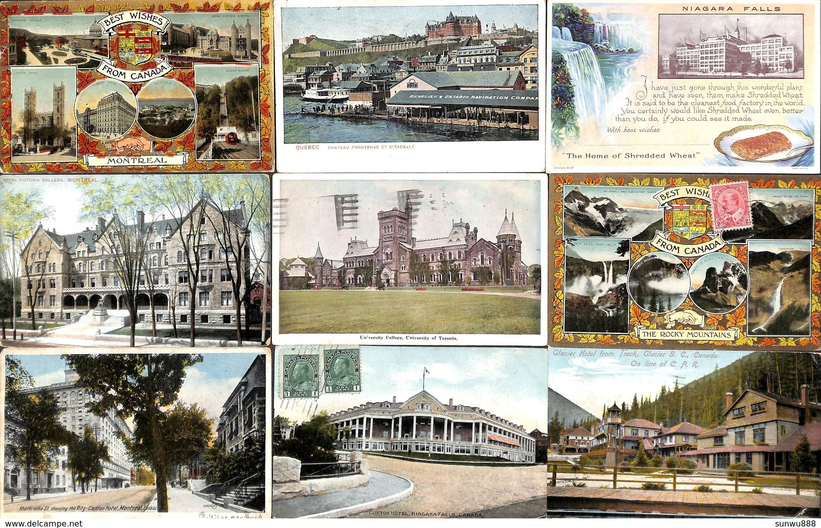 Canada Québec - Lot 39 Cartes...à Découvrir, Voir Scans. - Non Classés