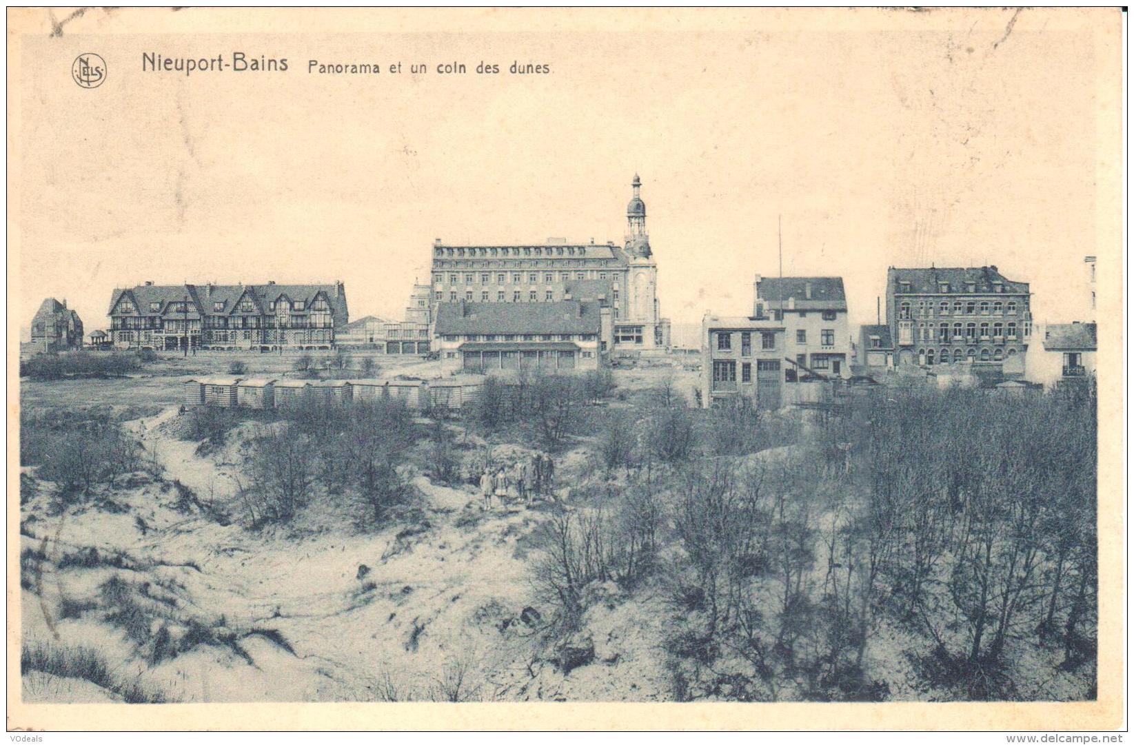 Nieuwpoort - Nieuport - Bains - Panorama Et Un Coin Des Dunes - Nieuwpoort