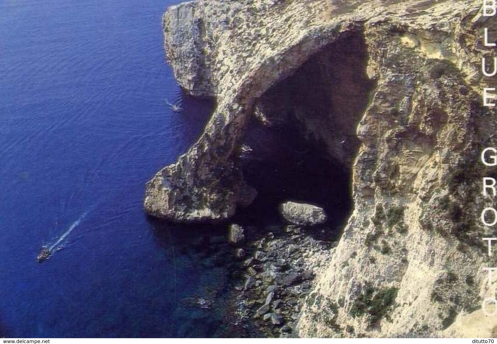 Malta - Blue Grotto - Formato Grande Non Viaggiata – E 3 - Malta
