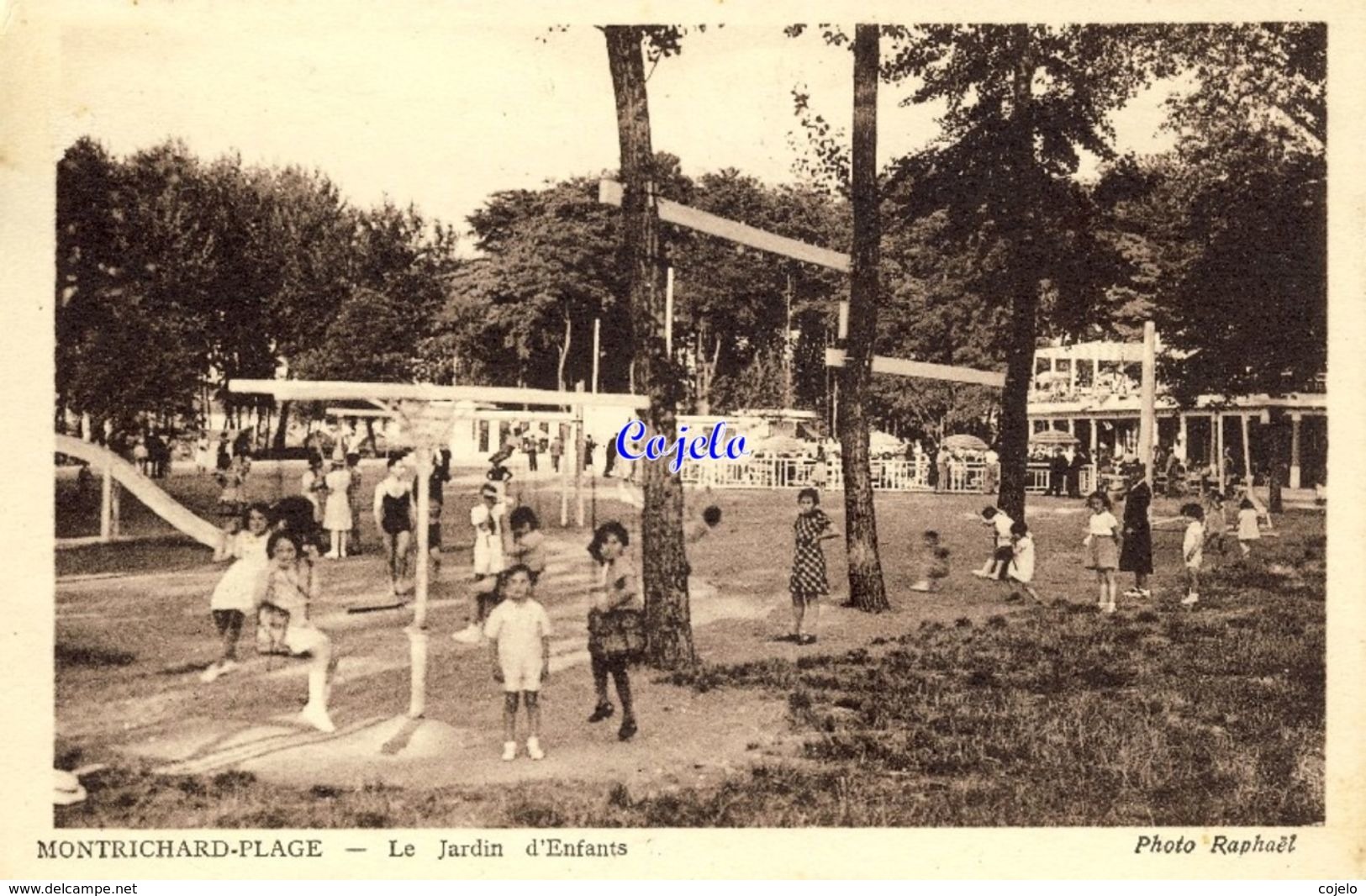 41 - Montrichard-Plage - Le Jardin D'Enfants - 1943 - Montrichard