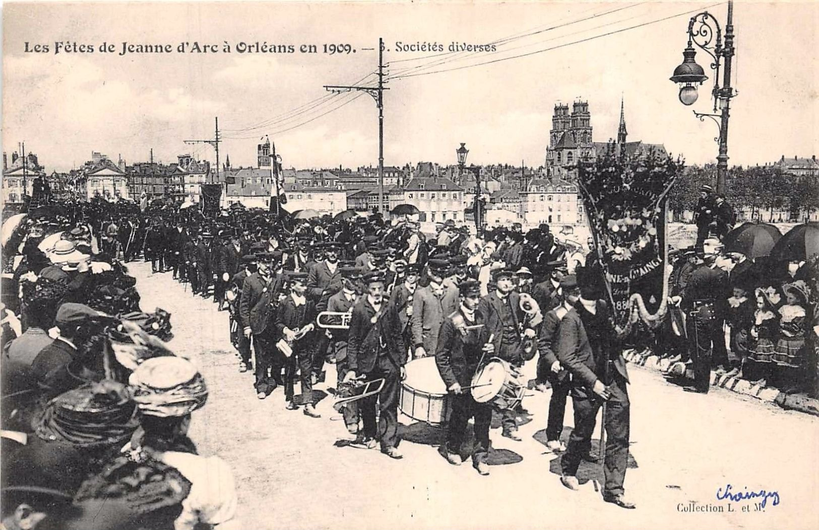 ORLEANS  - Les  Fetes  De Jeanne D'Arc 1909  -  Sociétés Diverses ( Ici Chaingy ) - Orleans