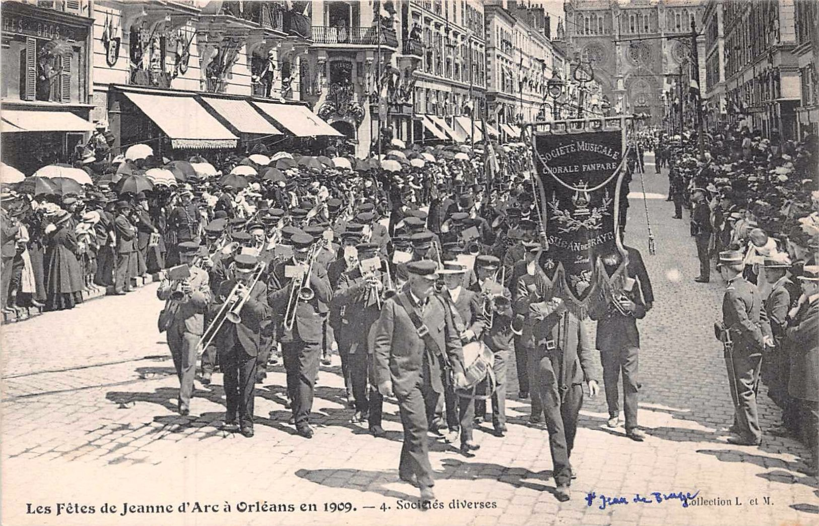 ORLEANS  - Les  Fetes  De Jeanne D'Arc 1909  -  Sociétés Diverses ( Ici SAINT JEAN DE BRAYE ) - Orleans