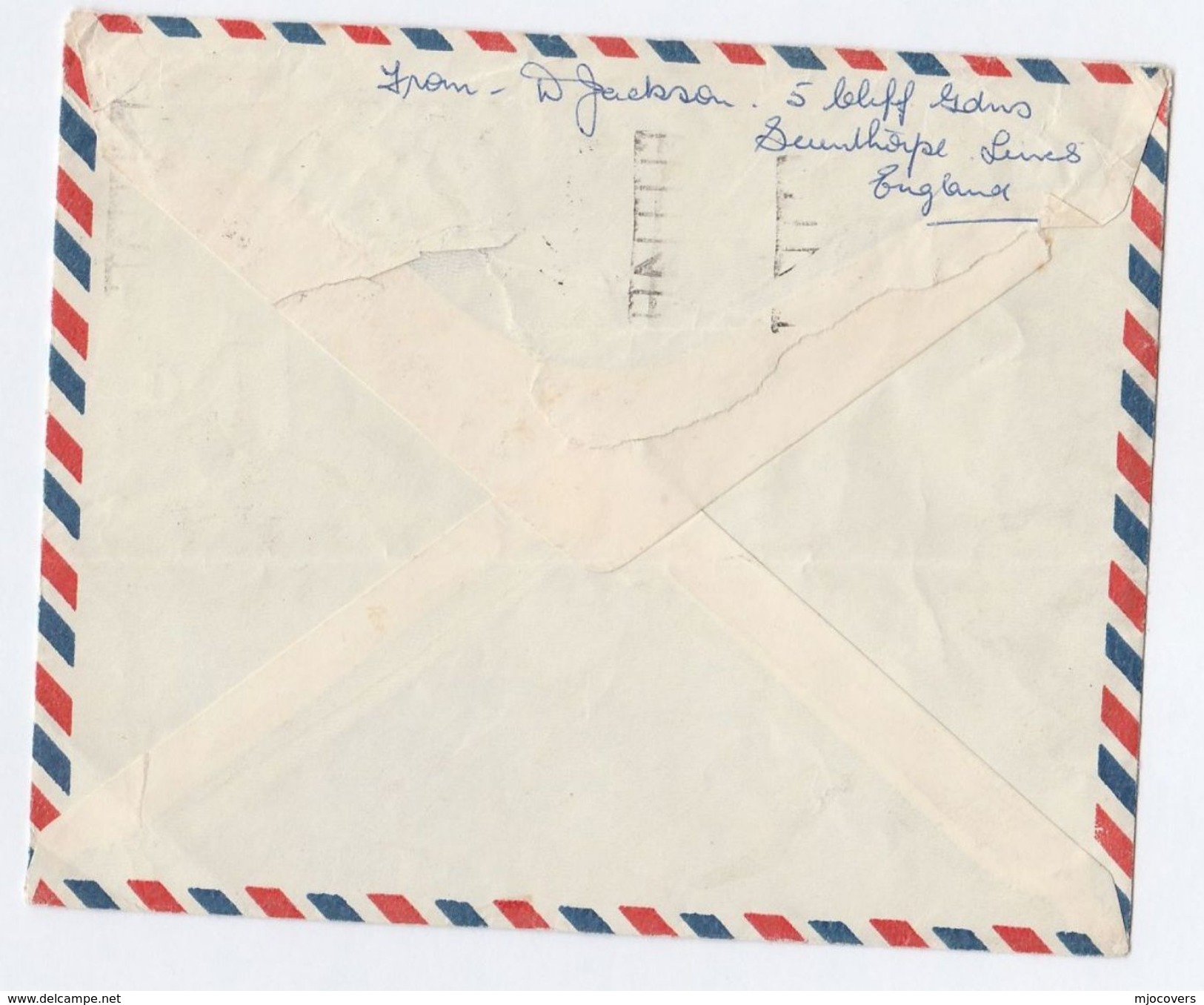 1963 GB COVER To JUSMMAT APO 380  US Forces TURKEY Franked 1/3 Freedom From Hunger Stamp Scunthorpe - Covers & Documents