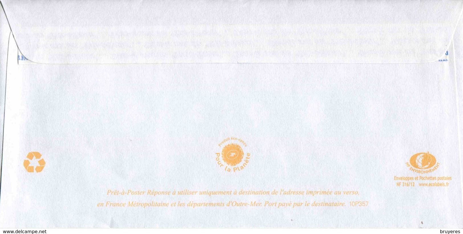 POSTREPONSE LETPRIO "Fondation Abbé Pierre" Avec Timbre "Merci" - Au Verso N° 10P357 (format 105 X  212 Mm) - Prêts-à-poster: Réponse