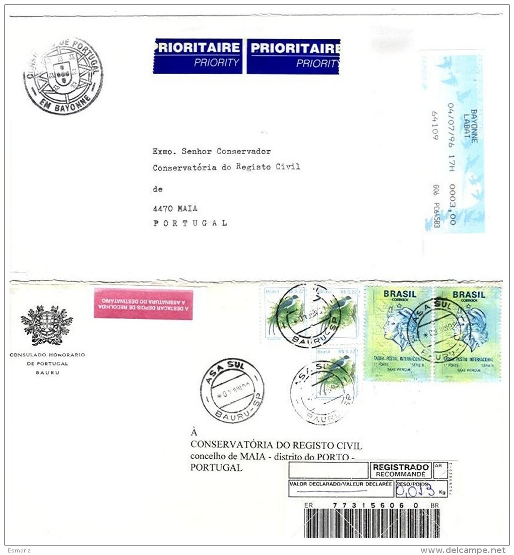 PORTUGAL, Consular Mail, F/VF - Neufs