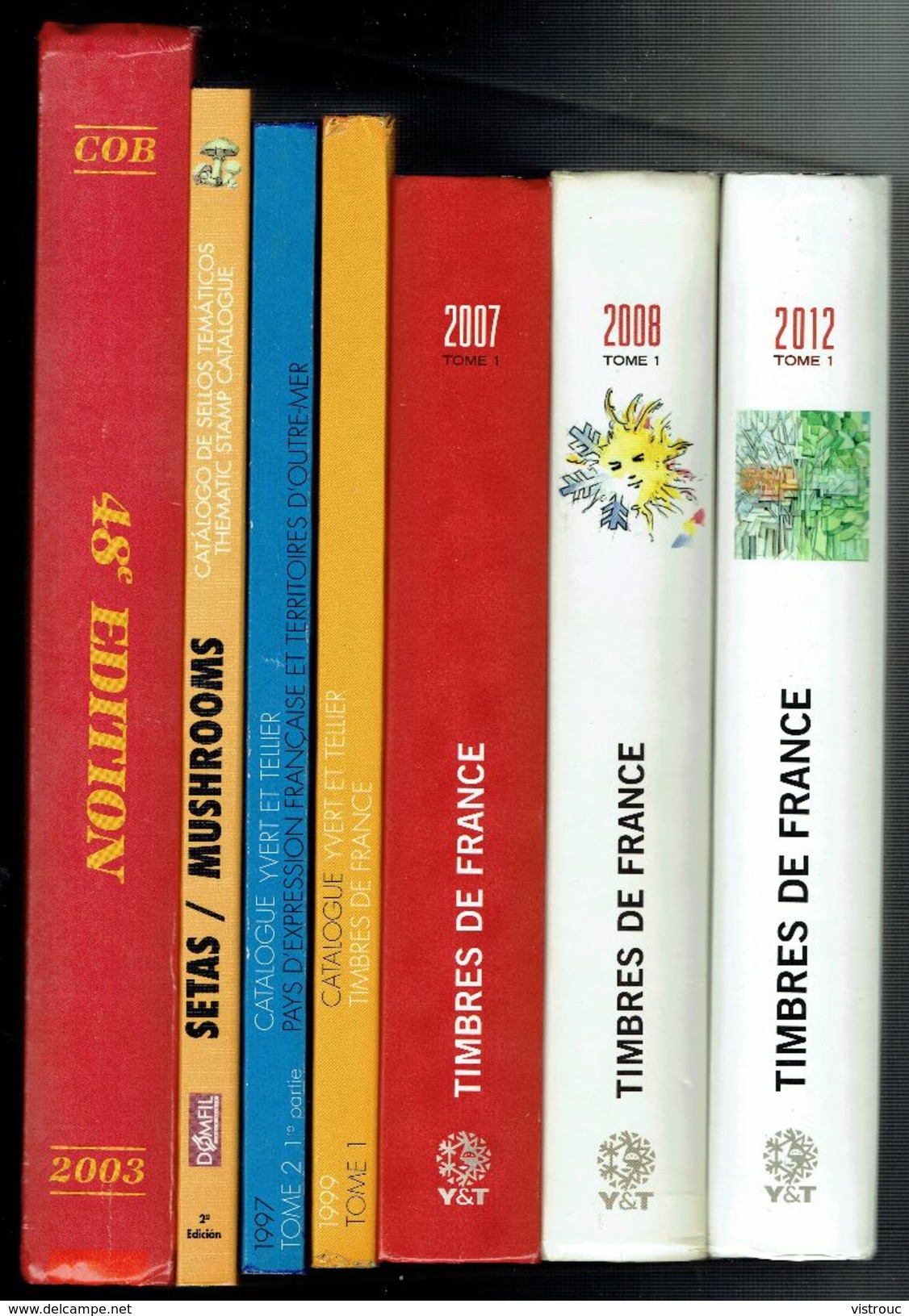 Catalogue Y. & T. - Edition 2008, Tome 1 - FRANCE - Table Des Matières En Scan 2. - Frankreich