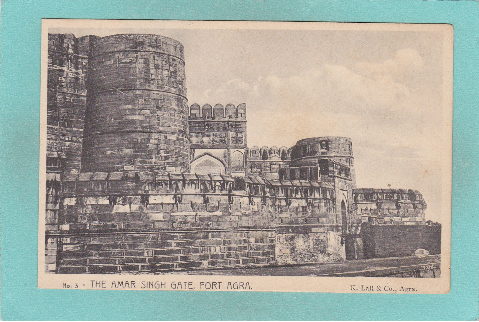 Old/Antique? Postcard Of The Amar Singh Gate,Fort Agra,Lahore, Pakistan,,V49. - Pakistan