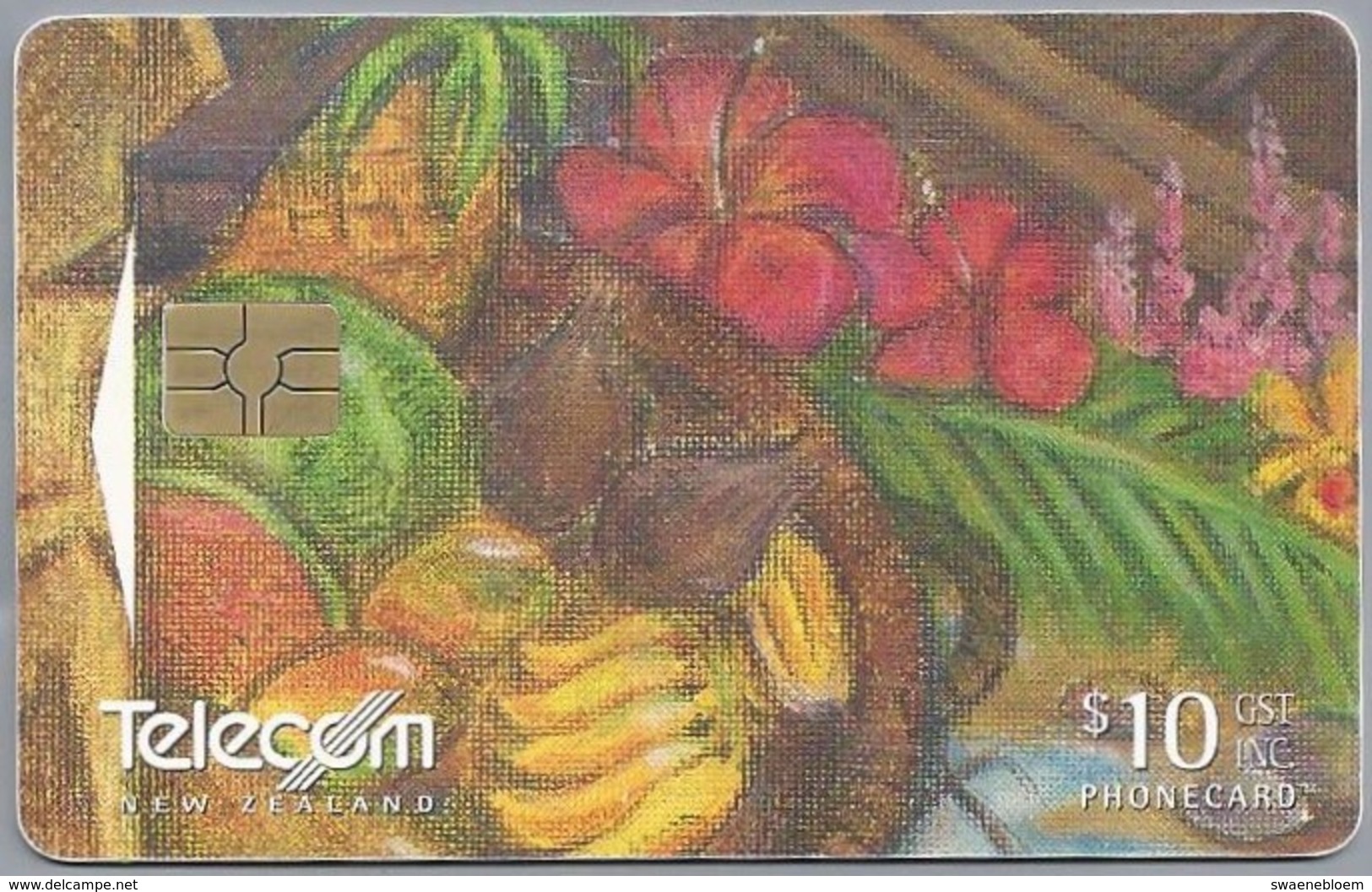 NZ.- TELECOM NEW ZEALAND PHONECARD. $ 10. .- 1 Card From Puzzle Boat, Nr. 077. - 2 Scans. - Puzzles