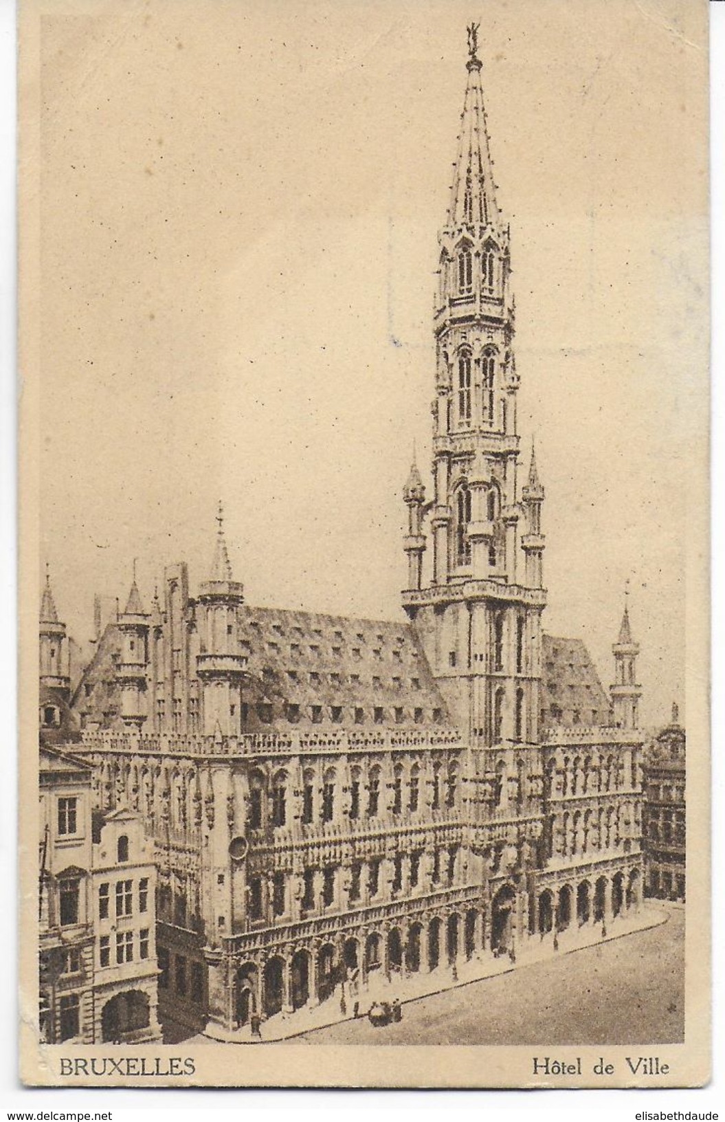 BELGIQUE - 1915 - CARTE FELDPOST ALLEMANDE Avec OBLITERATION RECETTES BRUXELLES NORD => AUDUN LE TICHE (MOSELLE) - Duits Leger