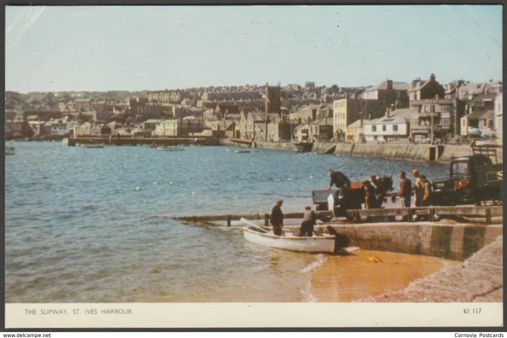 The Slipway, St Ives, Cornwall, C.1970 - Jarrold Postcard - St.Ives