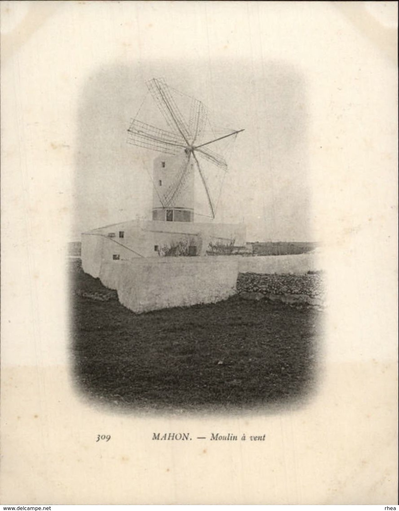 Campagne DUGUAY-TROUIN 1902-1903 - Expédition - MAHON - BALEARES - ESPAGNE - Moulin à Vent - Menorca