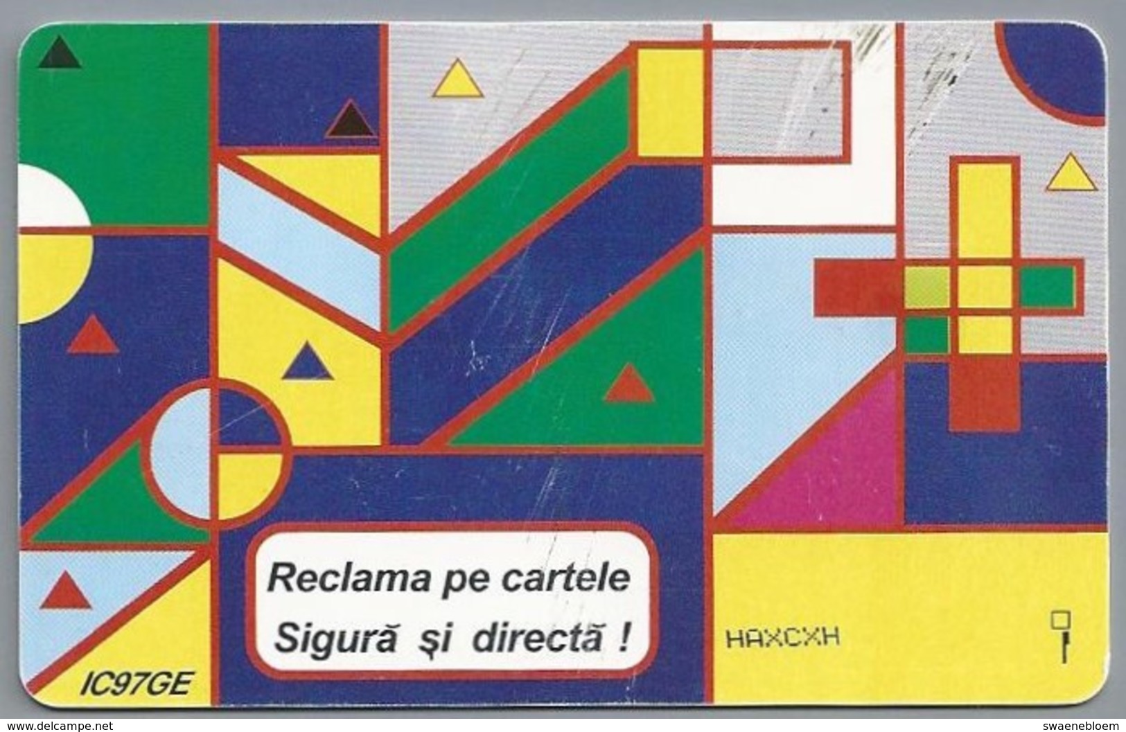 RO.- Telefoonkaart. ROM TELECOM. Cartela Telefonica. 60 000 Lei 1997. Reclama Pe Cartela Sigura Si Directa ! Roemenië. 2 - Roemenië